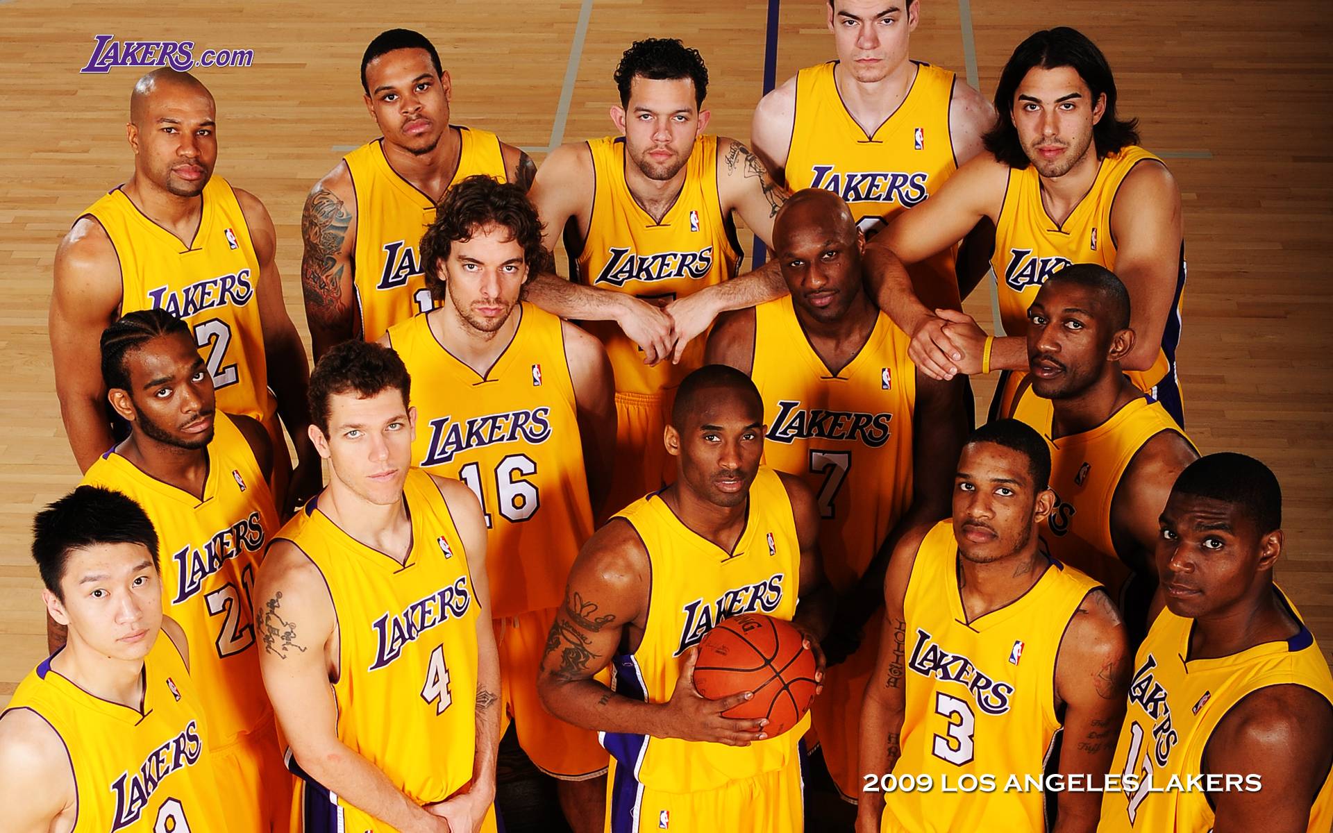 La Lakers Wallpaper Players In The Best Team