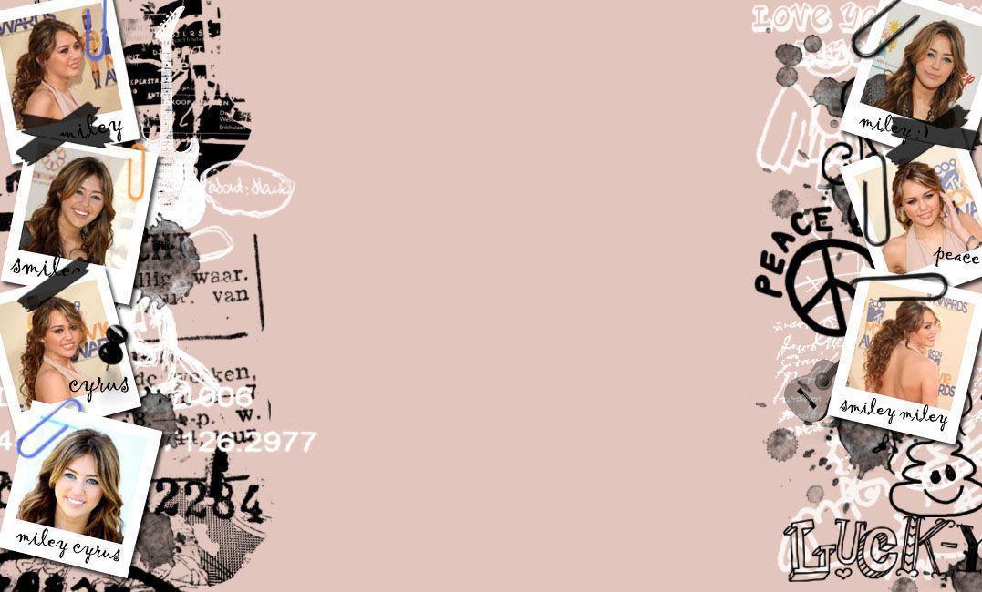 Miley Background Cyrus Photo