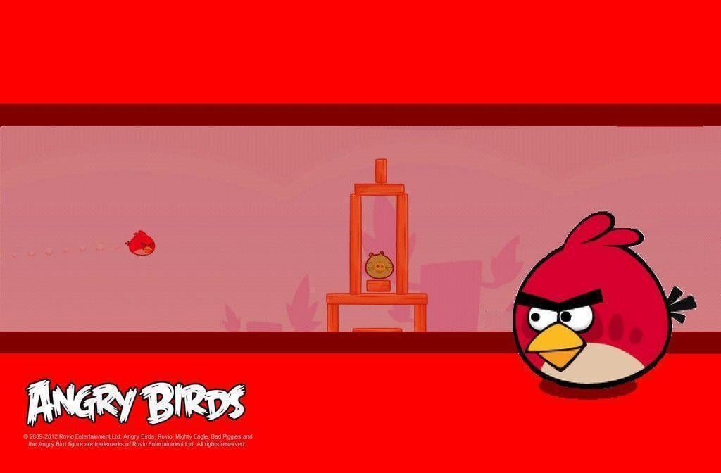 Angry Birds Red Bird Wallpaper