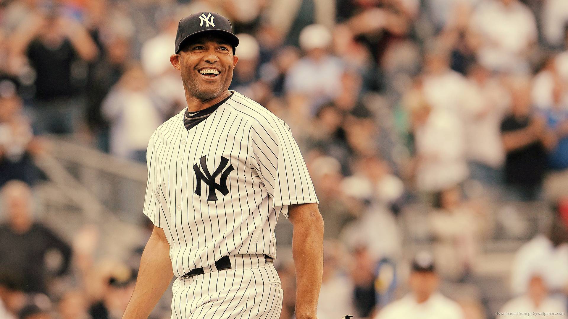 Download 1920x1080 Mariano Rivera Laughs Wallpapers.