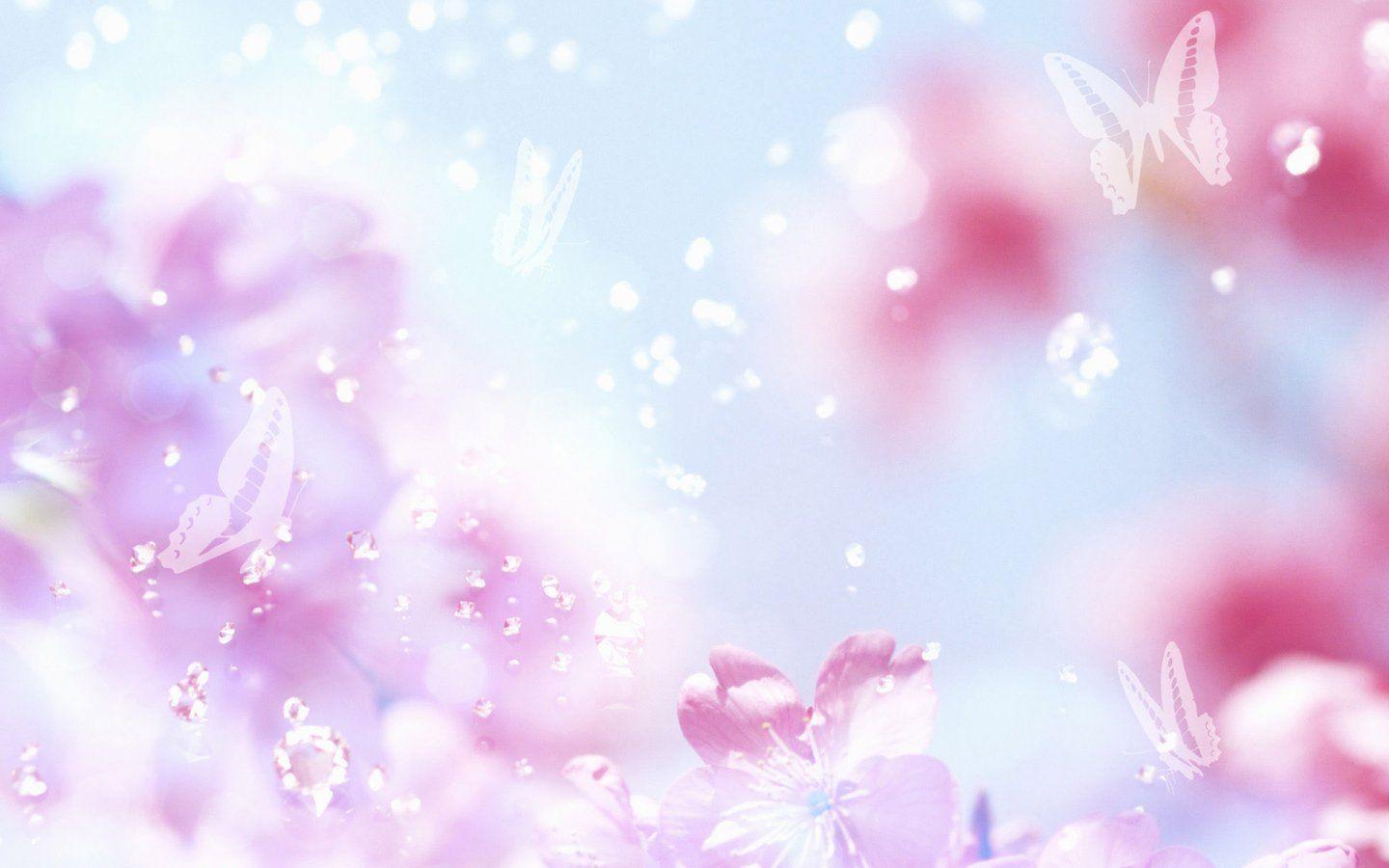 Nice Flowers Background Wallpaper HD