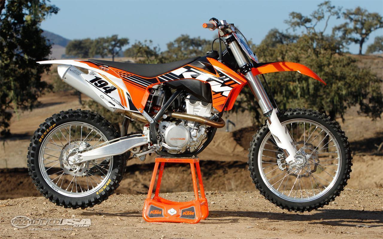 KTM Dirt Bike Wallpaper of 6