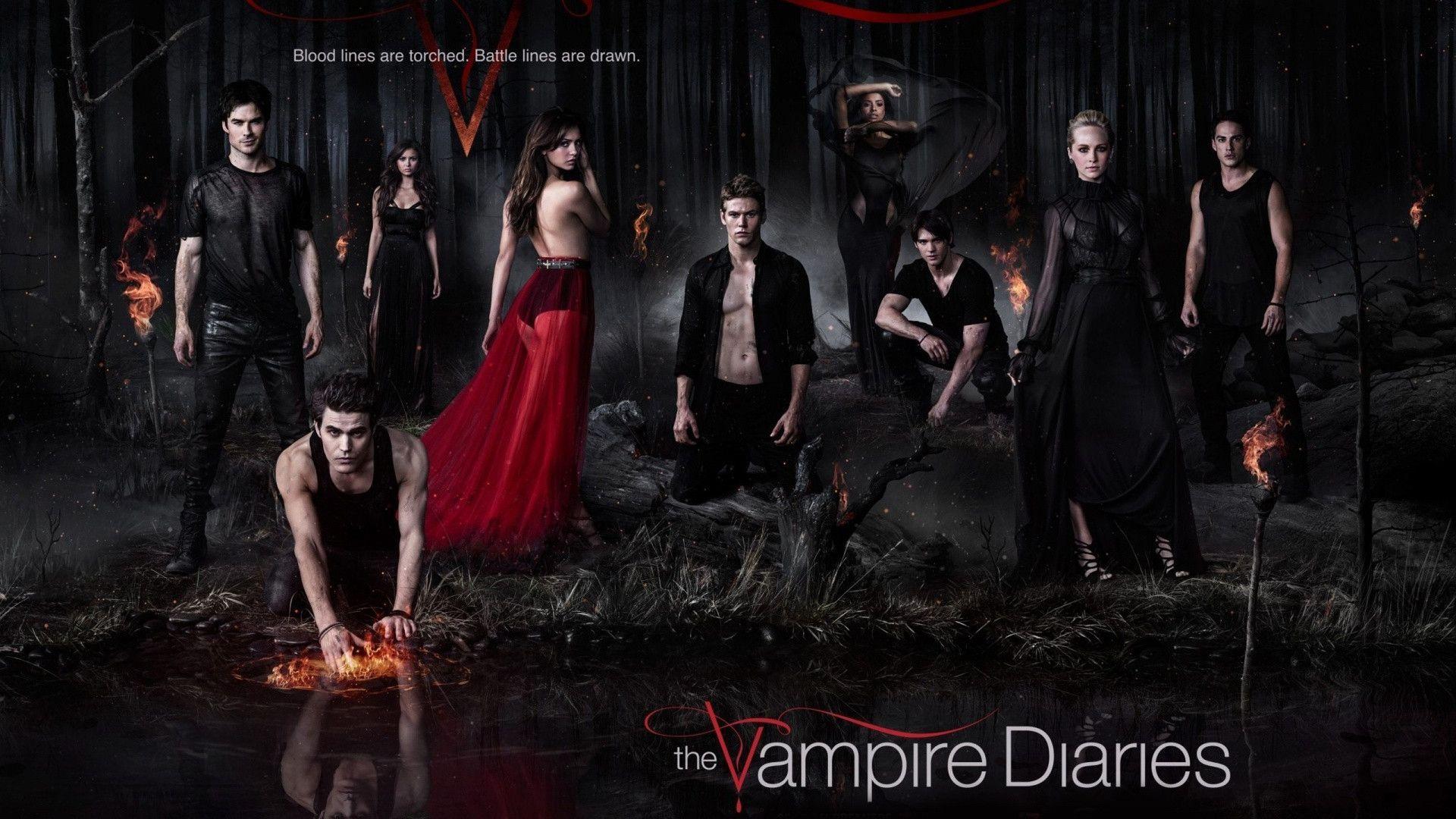 The Vampire Diaries TV series Wallpaper