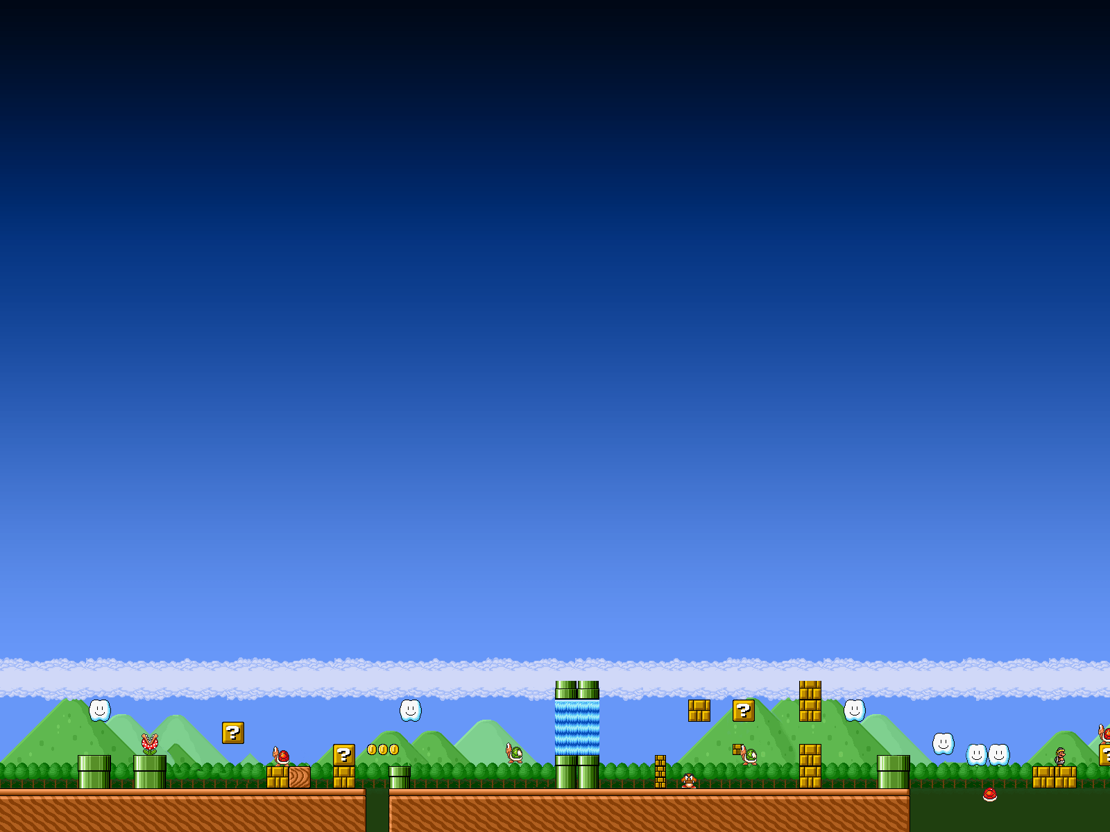 Bit Mario Background Image & Picture