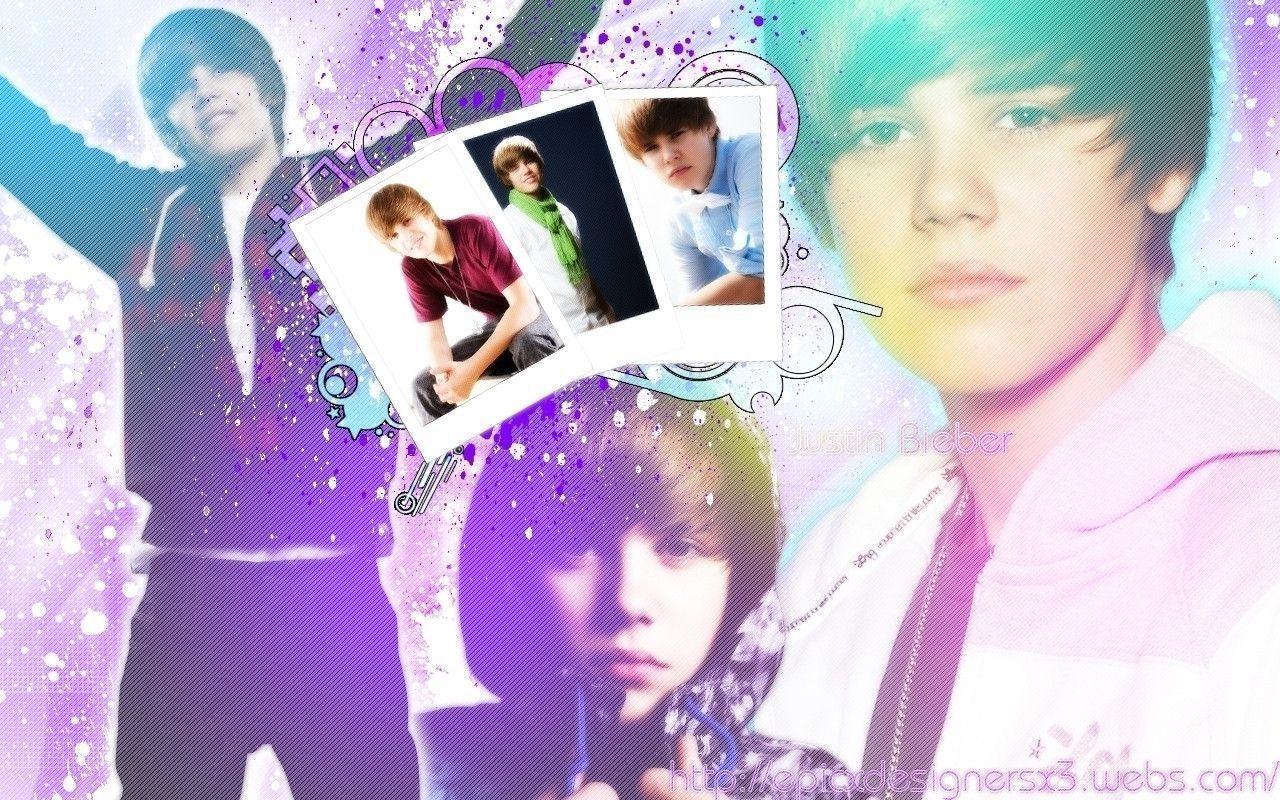 Justin Bieber Collage Wallpaper