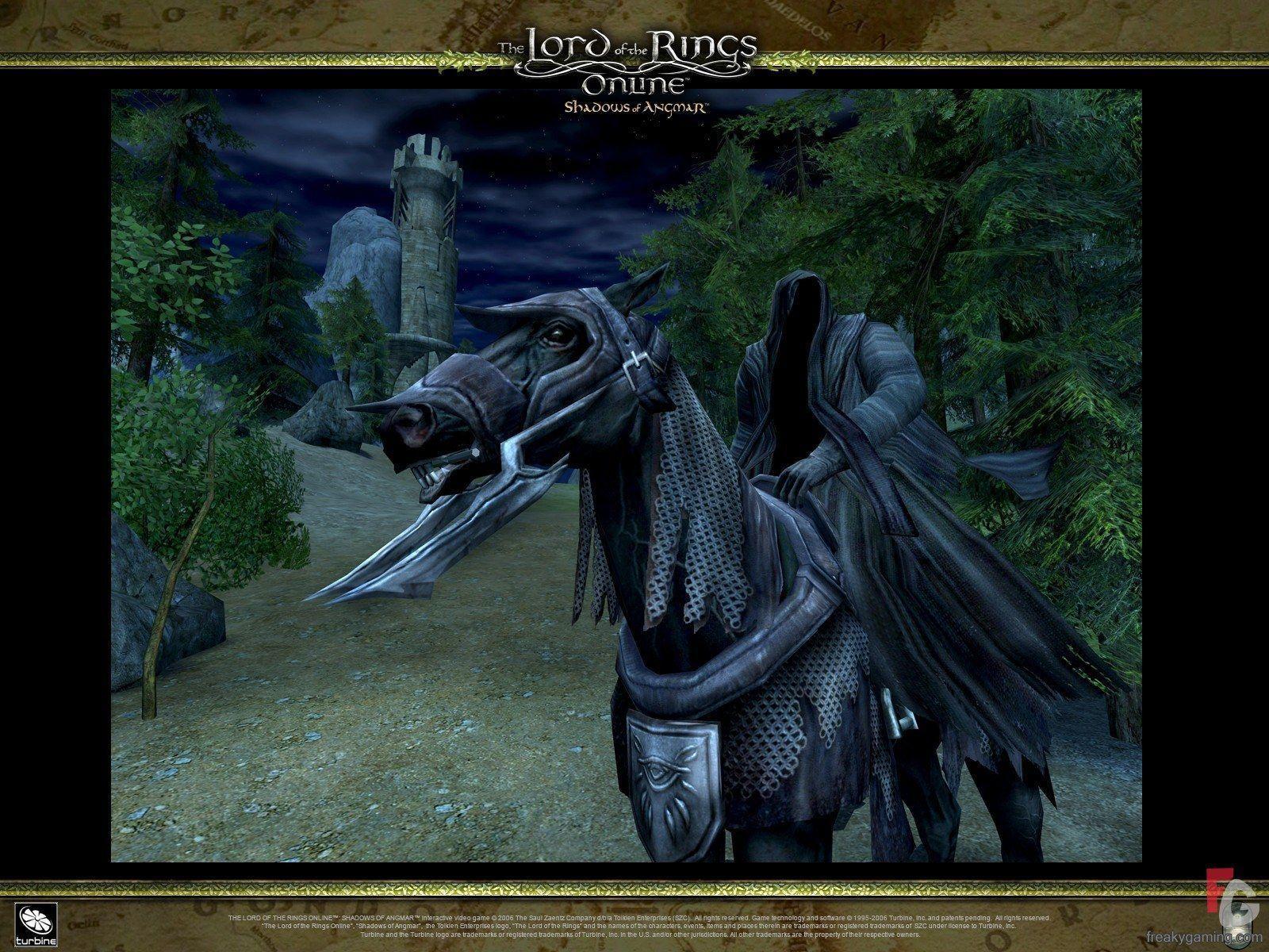 Lord Of The Rings Online: Shadows Of Angmar Nazgul Horseback Rider