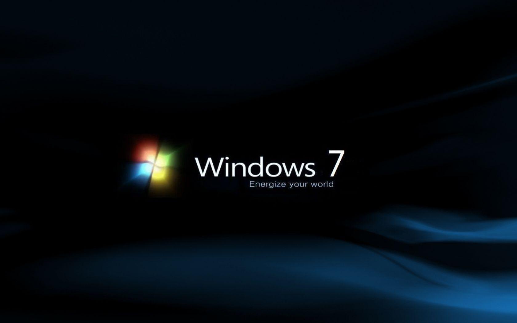 Windows 7 Black Fix Wallpaper and Background