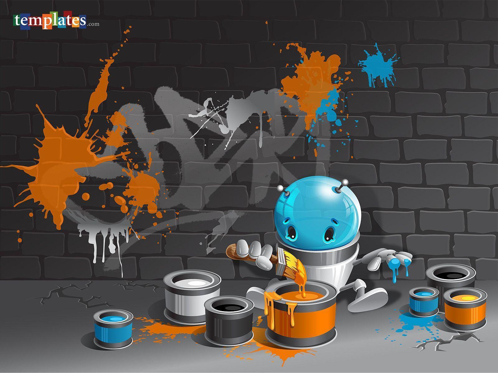 Graffiti Wallpaper HD 3D Art 1920x1080 Picture