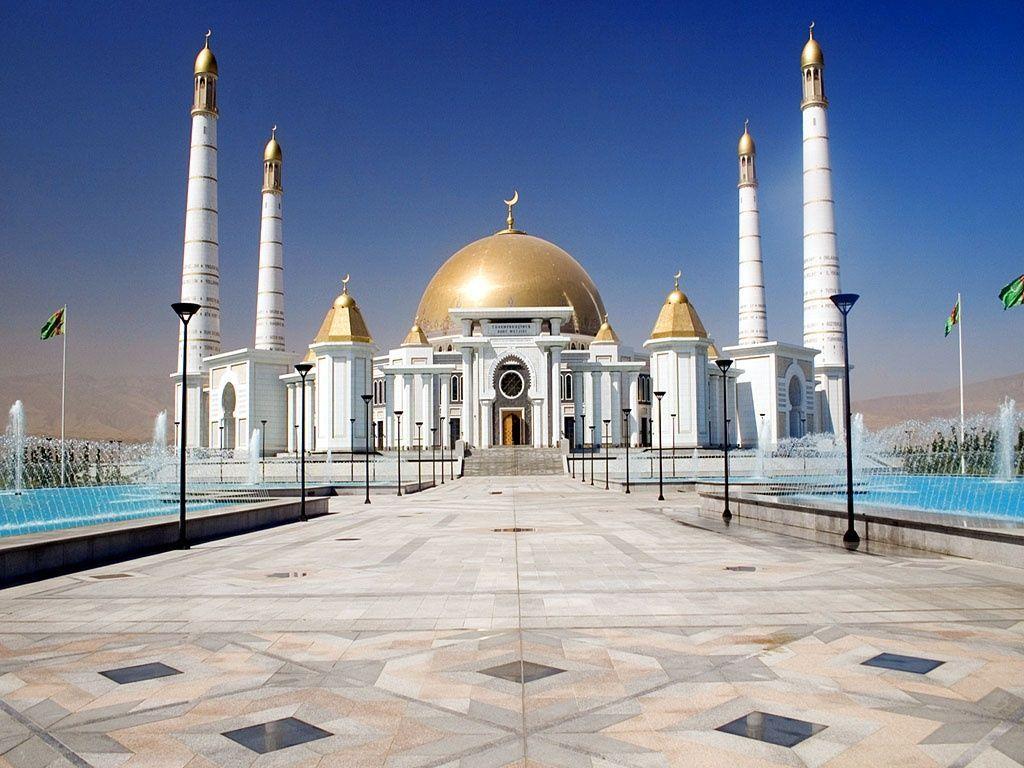 Ashgabat Mosque wallpaper