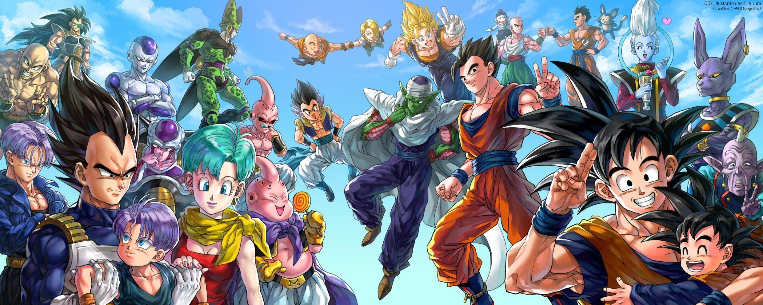Vegeta Son Goku Dragonball Z 1600x900 Wallpaper Download