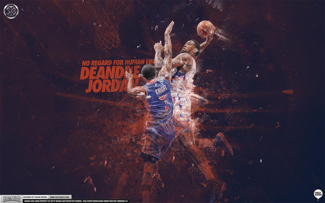 DeAndre Jordan Dunk of the Year Wallpaper 2013