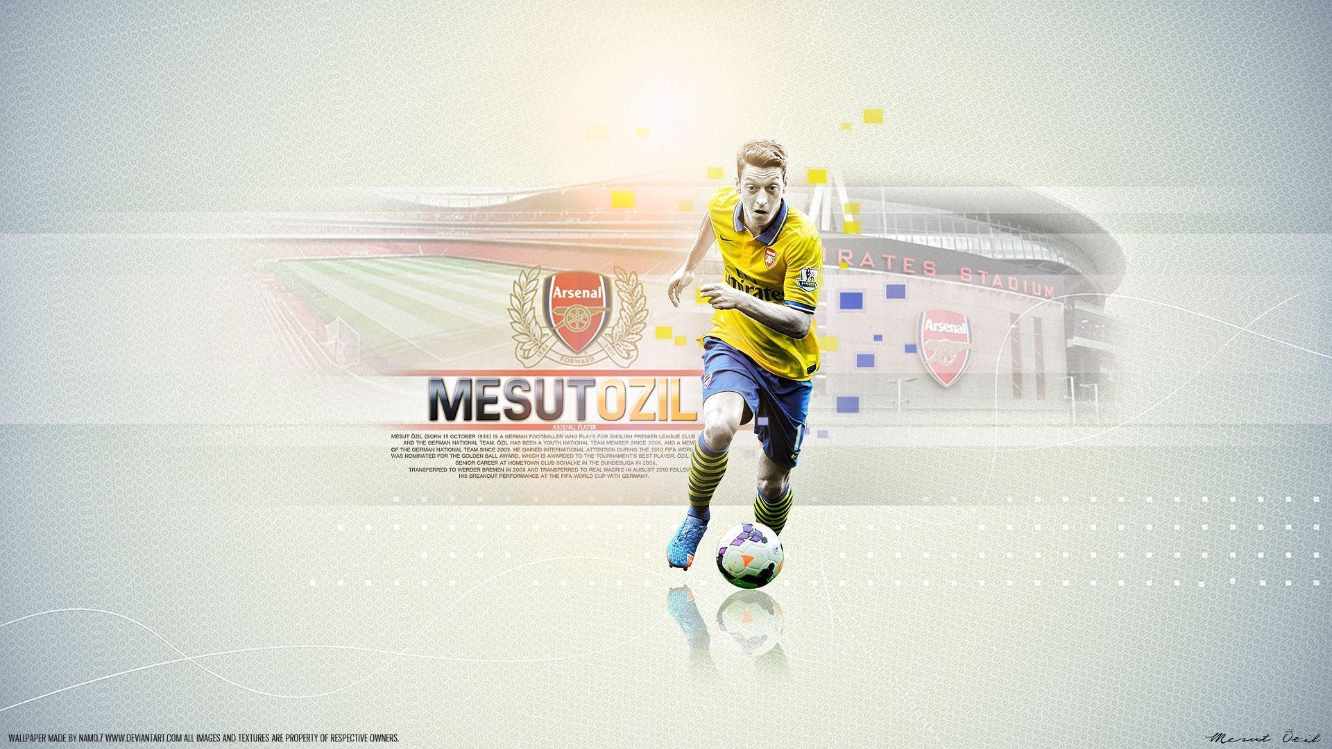 Mesut Ozil Arsenal Wallpaper HD Wallpaper HD, Wallpaper, Mesut