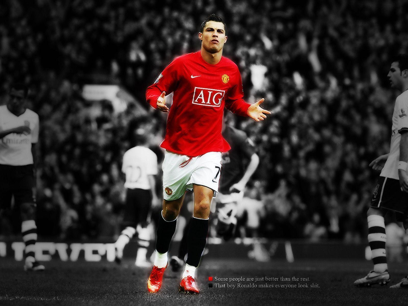 Football Player Cristiano Ronaldo Wallpaper. HD Wallpaper