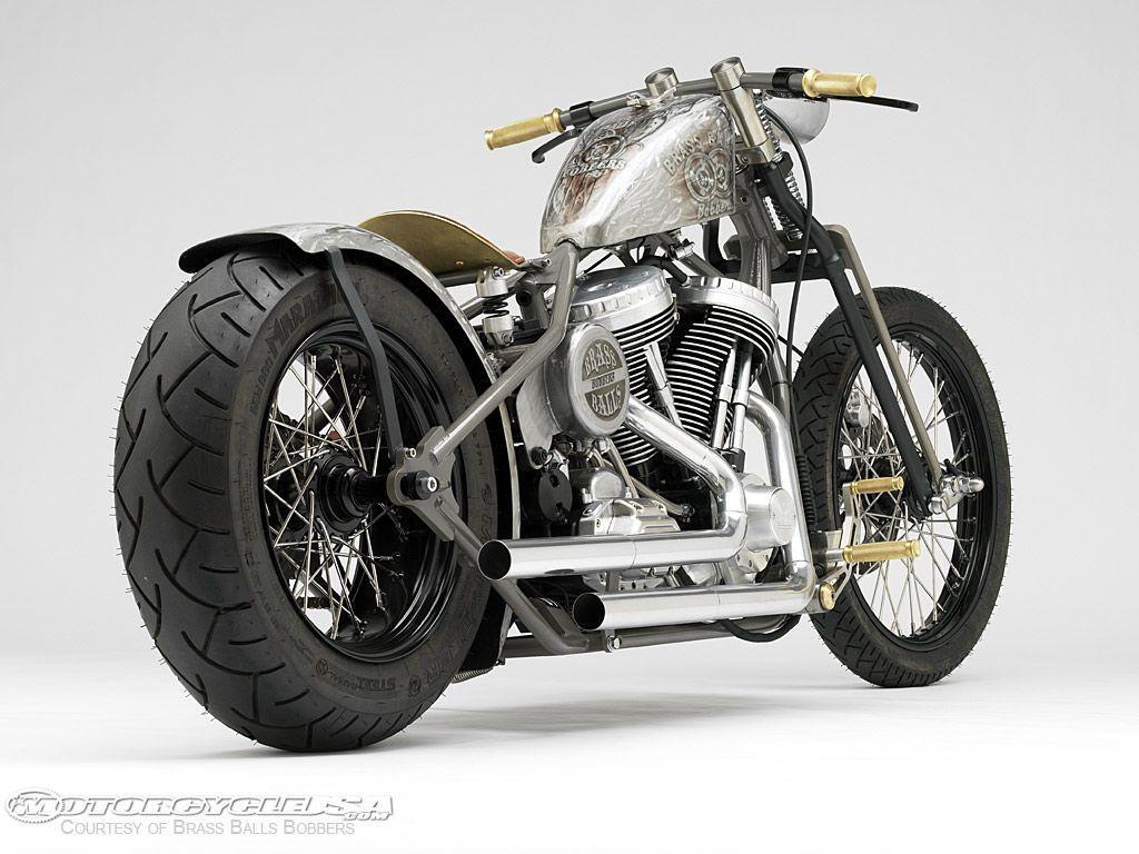 Harley Bobber Photo Wallpaper