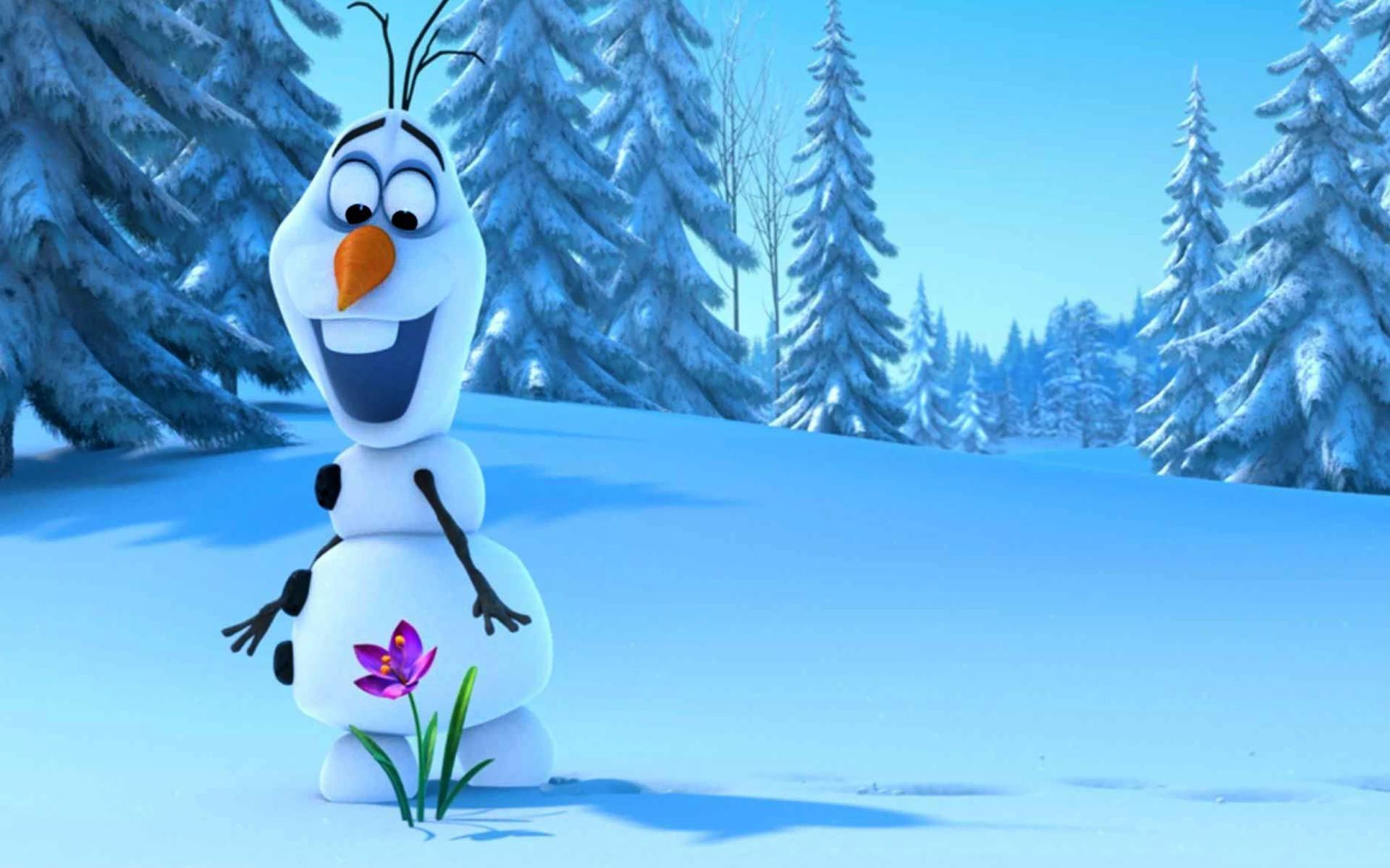 Cute Cartoon Olaf Snowman Frozen Wallpaper. Foolhardi
