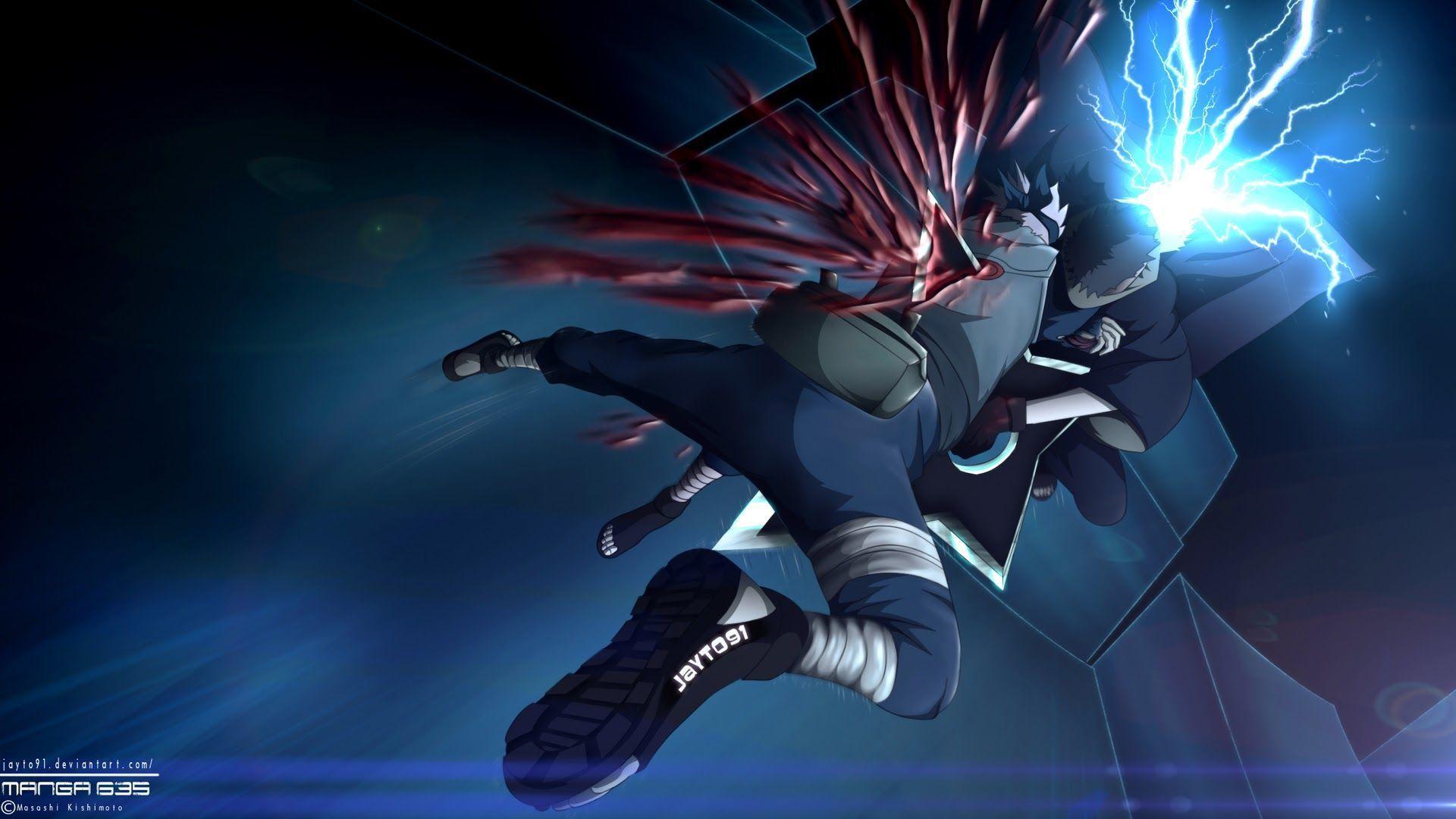 Kakashi vs Obito Uchiha Fighting 74 HD Wallpaper