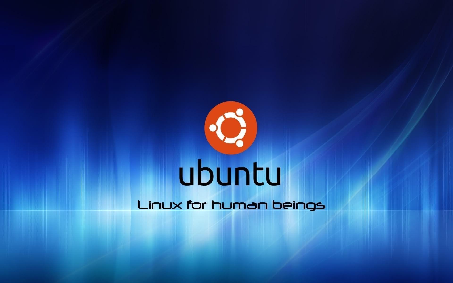 Blue Ubuntu Wallpaper Animated