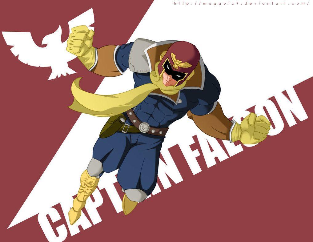 captain falcon knee wallpaper