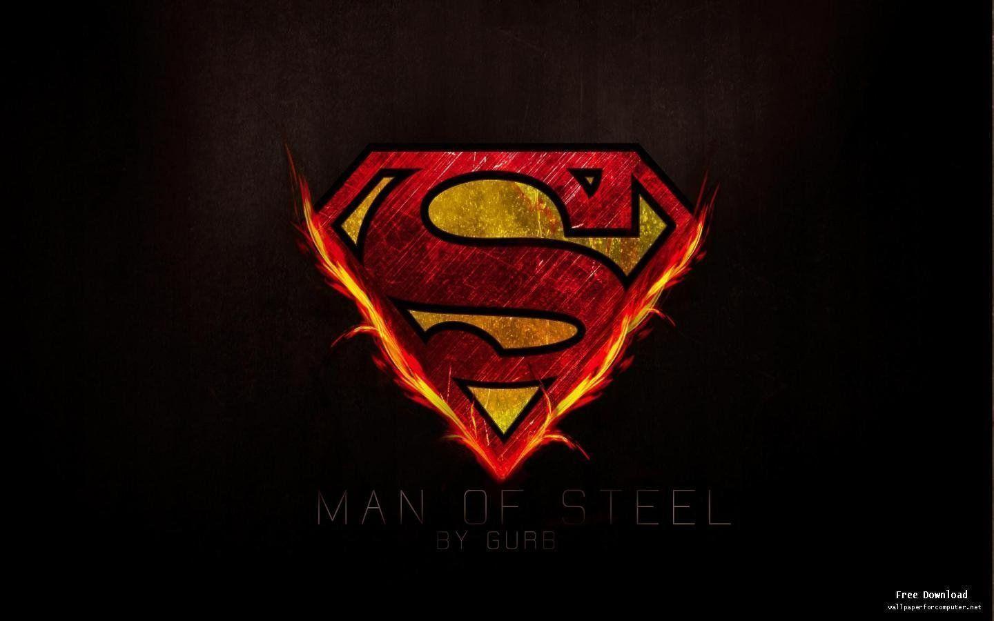 Download Superman Logo Superman Wallpaper