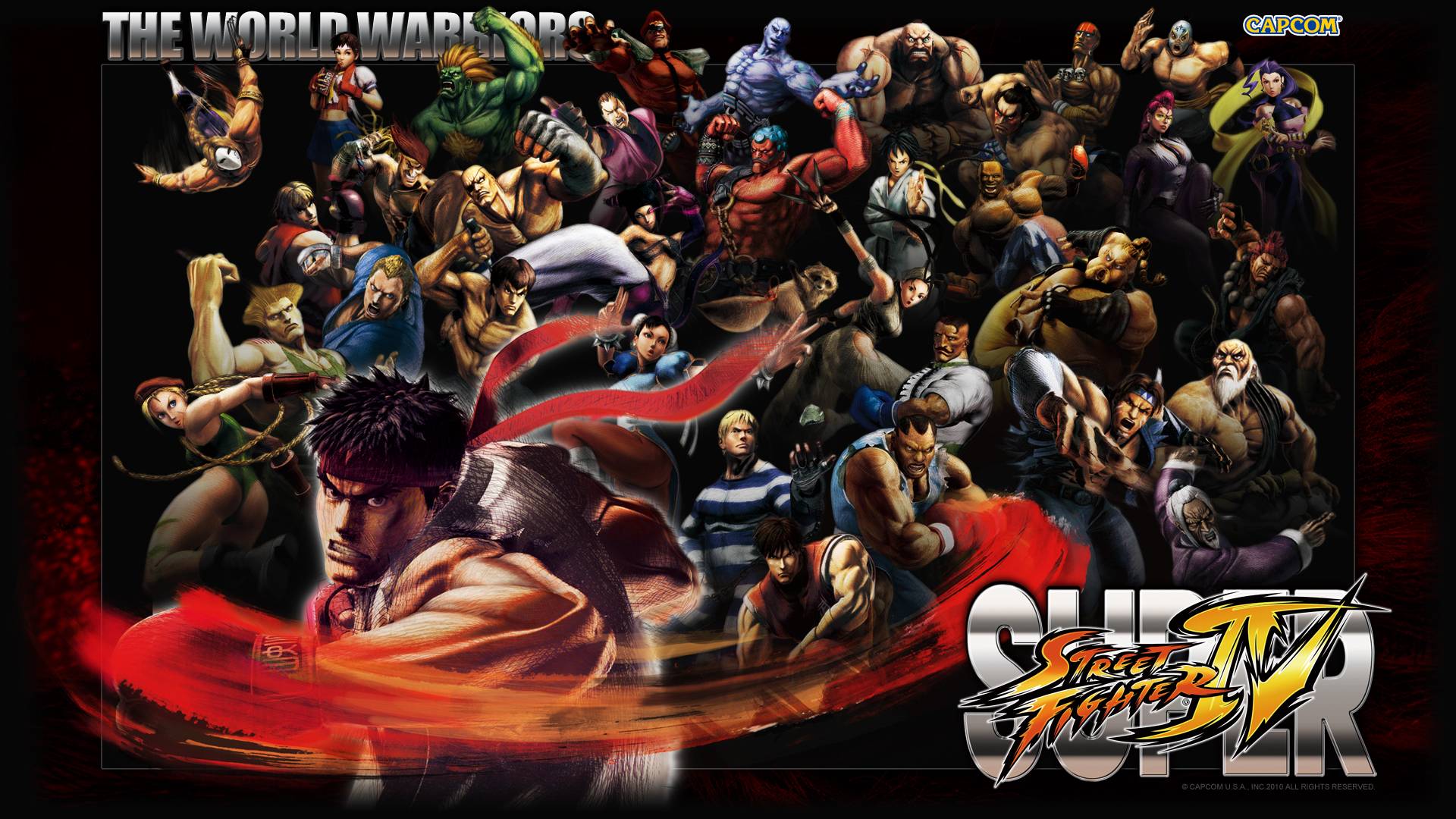 Super Street Fighter 4 Wallpaper 1080p