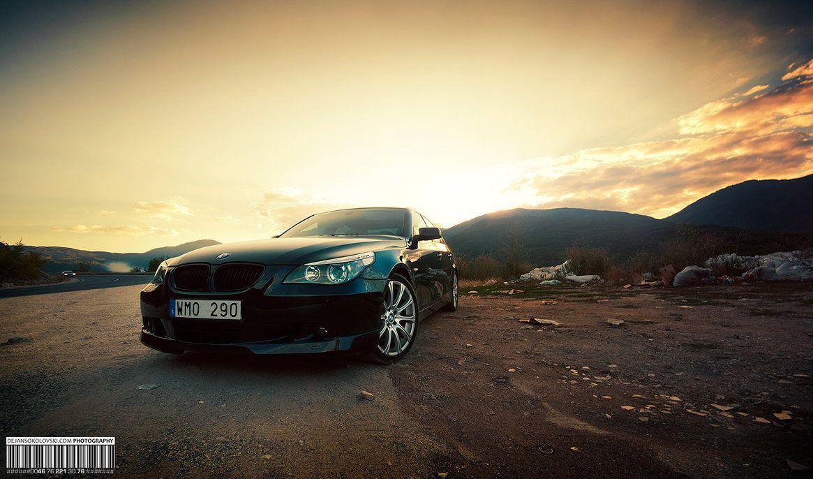 Exotic car wallpaper bmw 5 series black photography and graphic