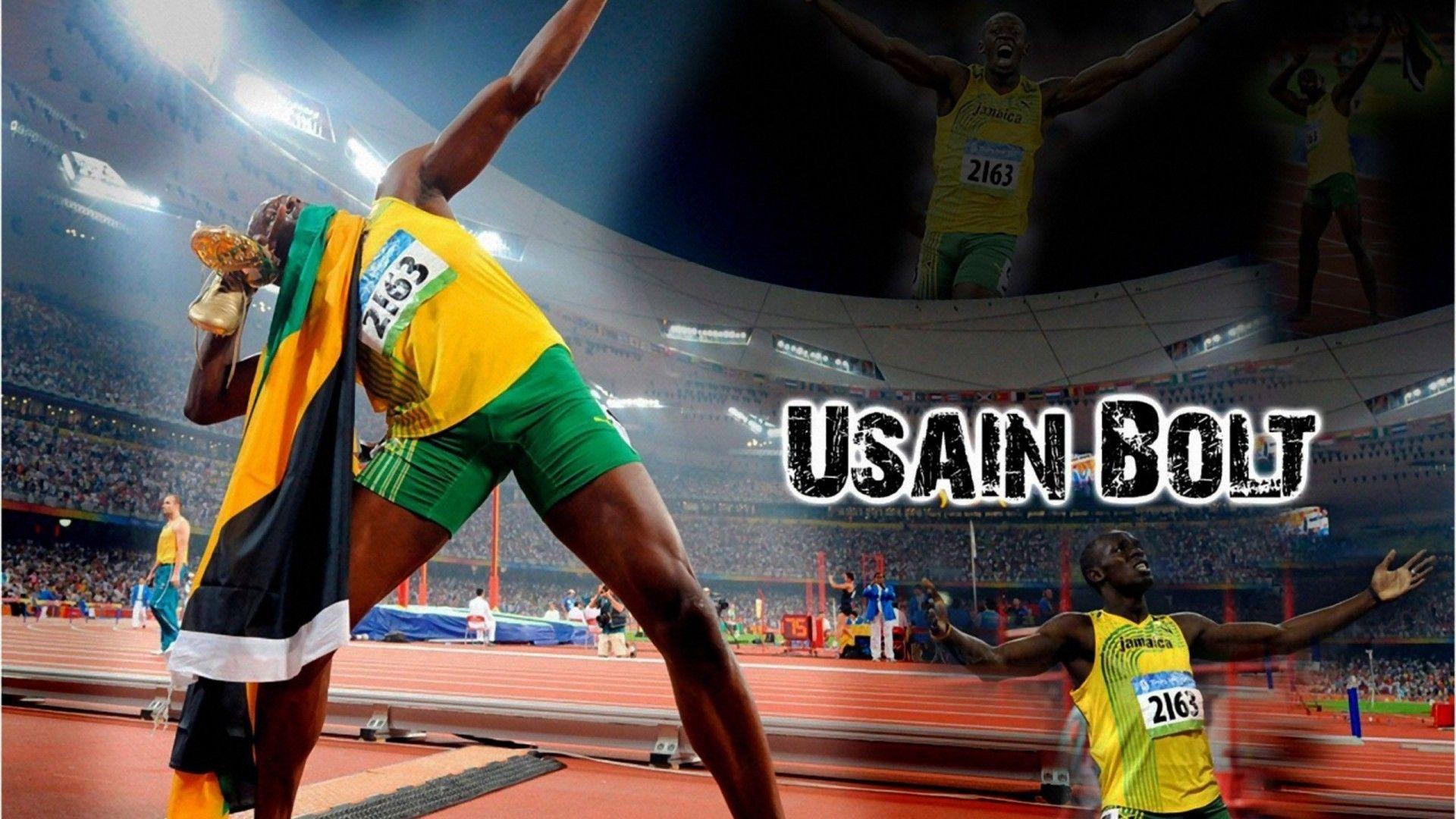Usain Bolt Sprint Athletics 1080x1920 Wallpaper