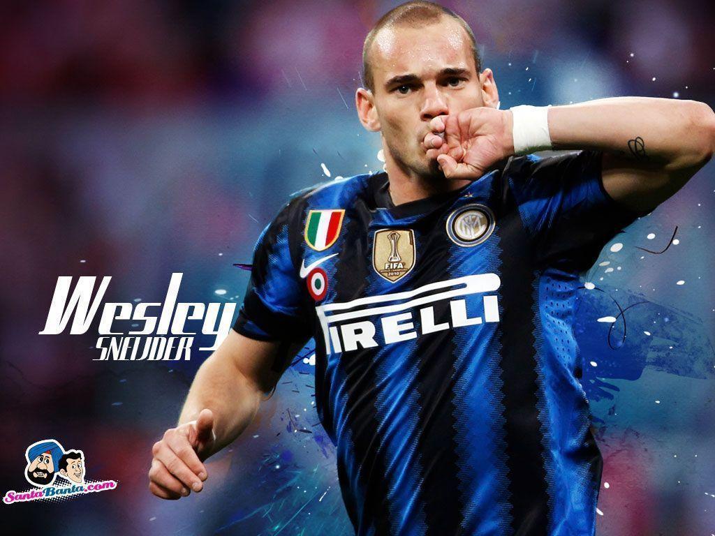 Download wallpapers Wesley Sneijder, 4k, soccer, footballers