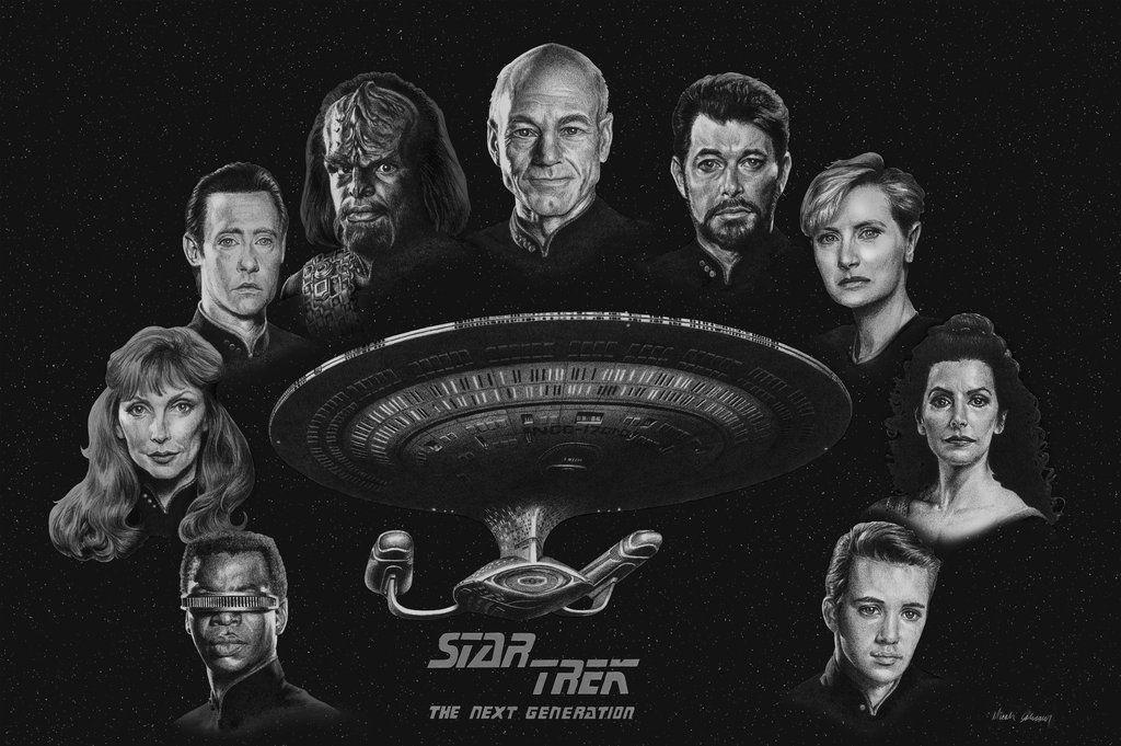 Star Trek: The Next Generation by bronze