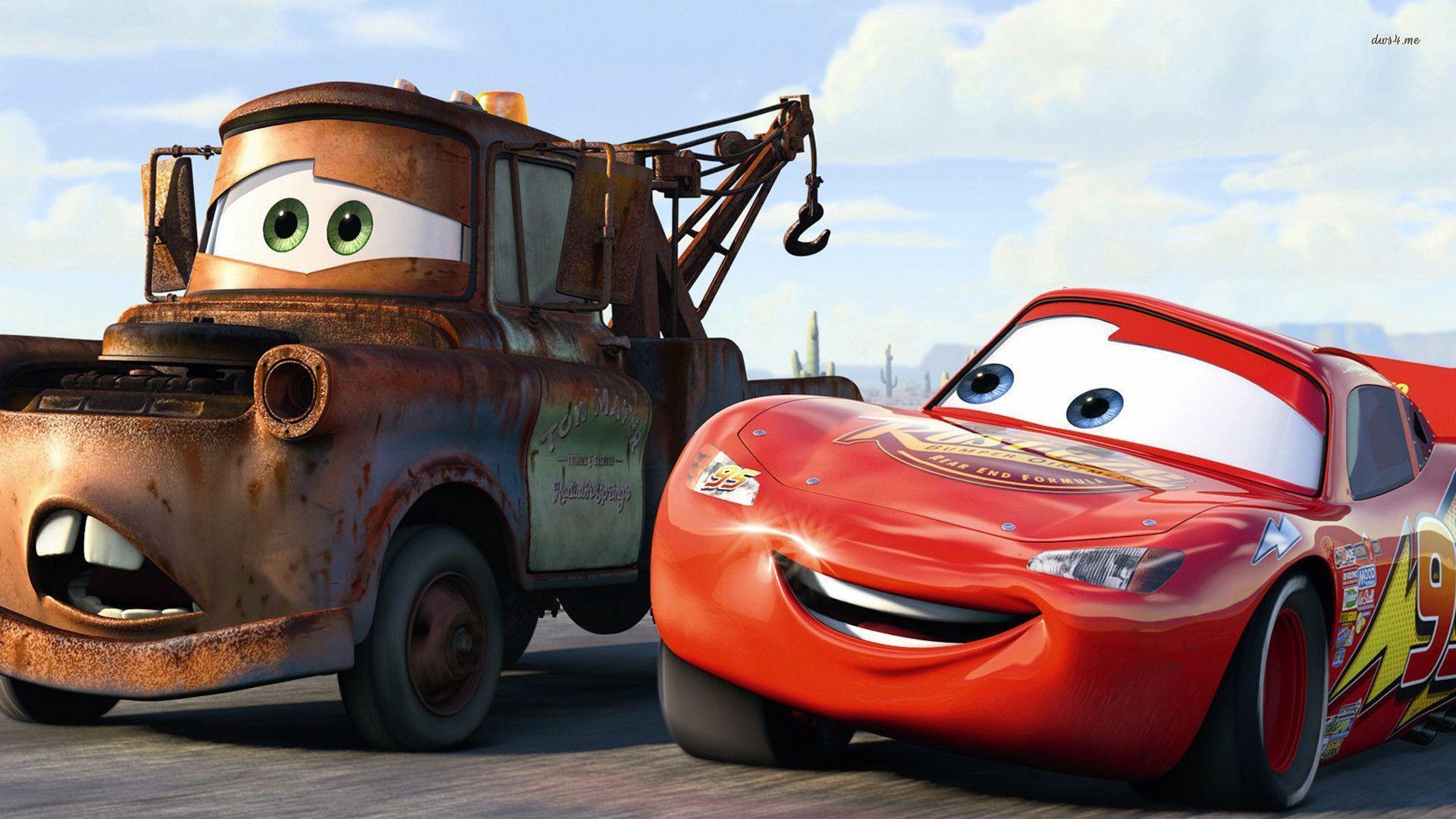 Lightning McQueen and Mater wallpaper wallpaper