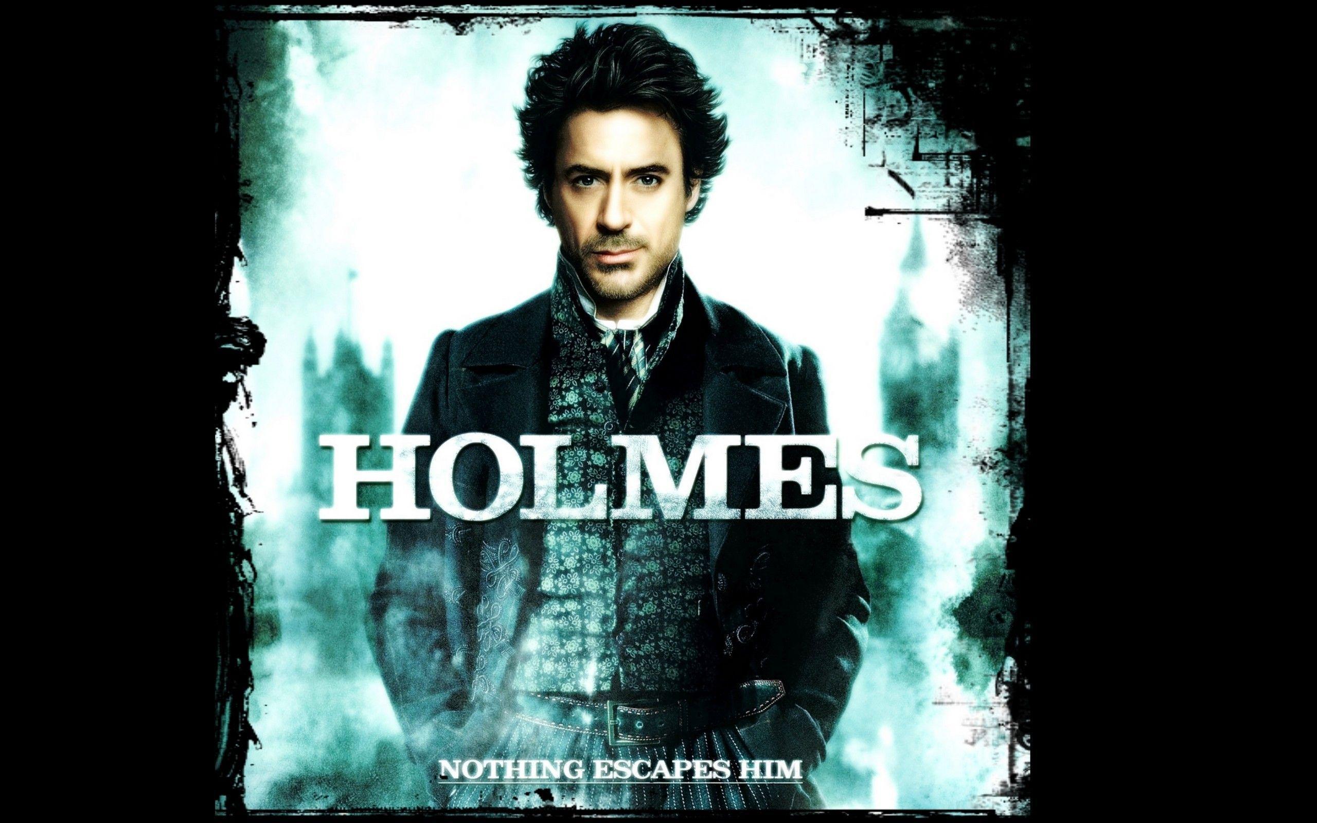 Holmes Downey Jr. as Sherlock Holmes Wallpaper 13179676