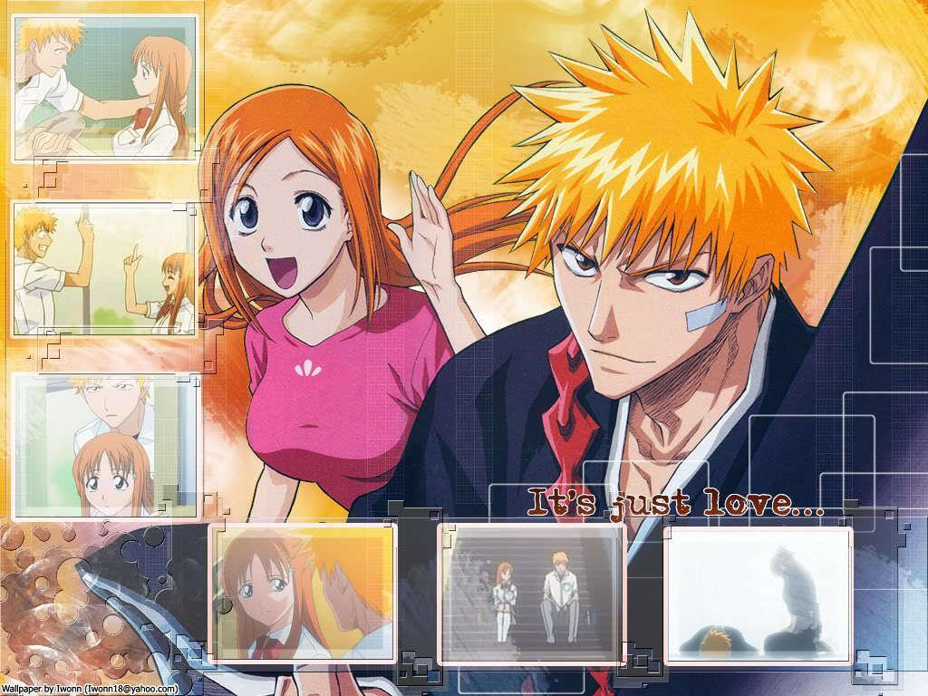 Bleach. Ichigo And Orihime Wallpaper Anime Wallpaper Zone