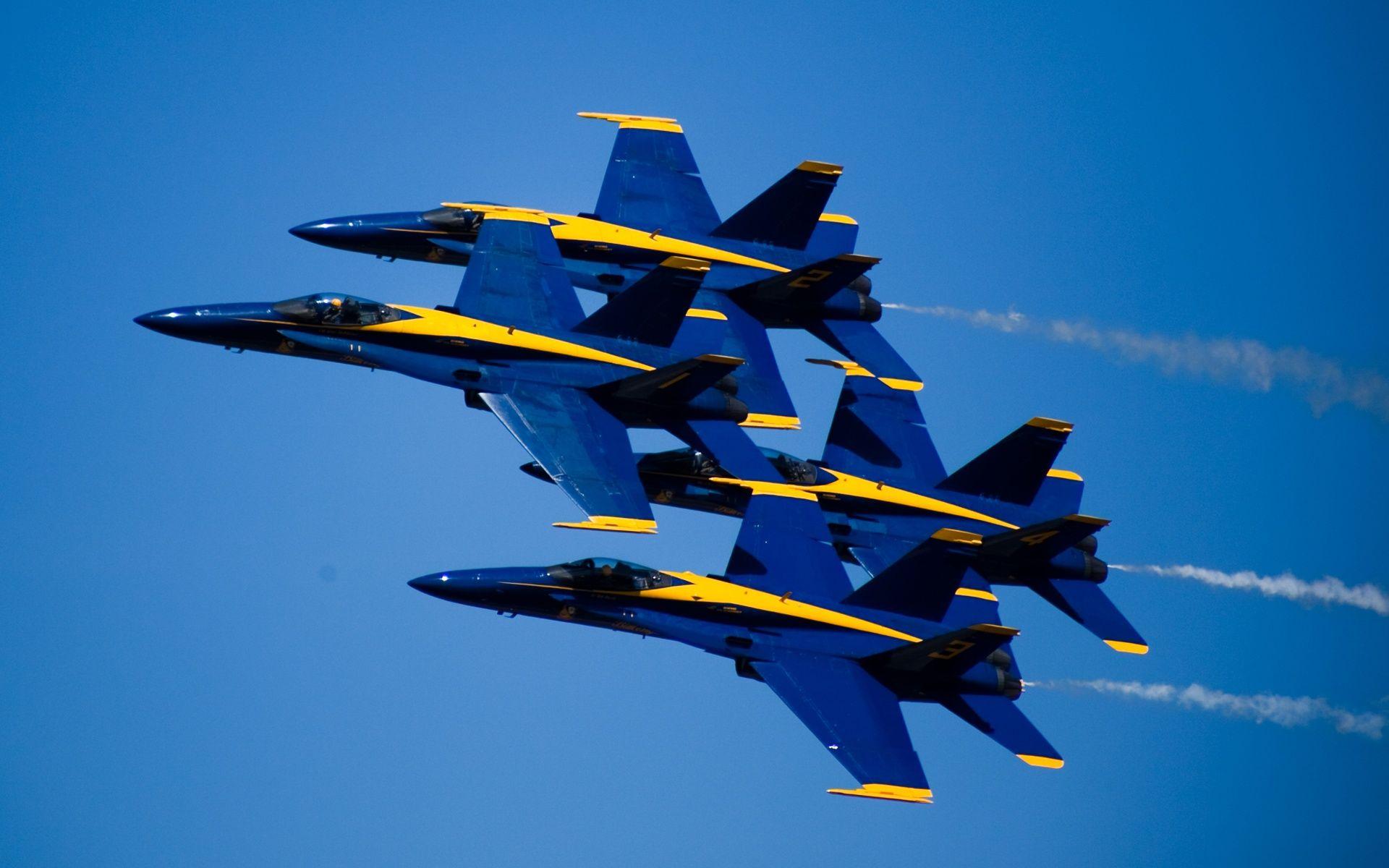 Blue Angels United States Navy Aerobatic Team Wallpaper Wide or HD