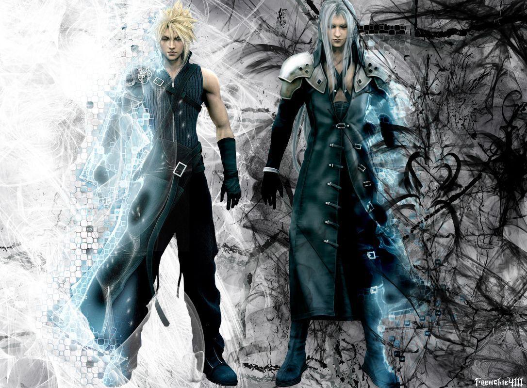 Wallpaper For > Cloud And Sephiroth Wallpaper