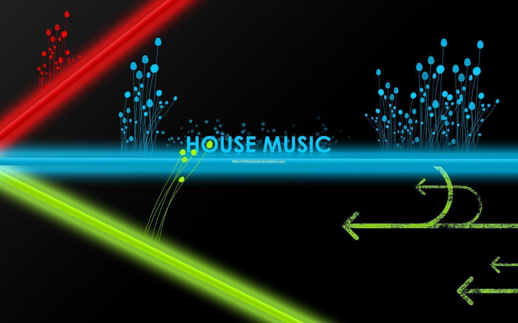 I Love House Music Picture