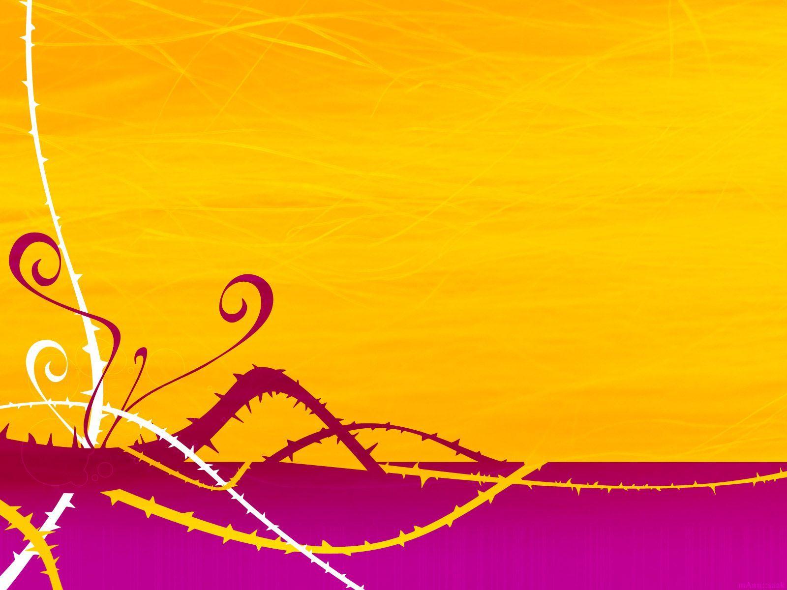 Free Orange And Purple Lines Dance Backgrounds For PowerPoint
