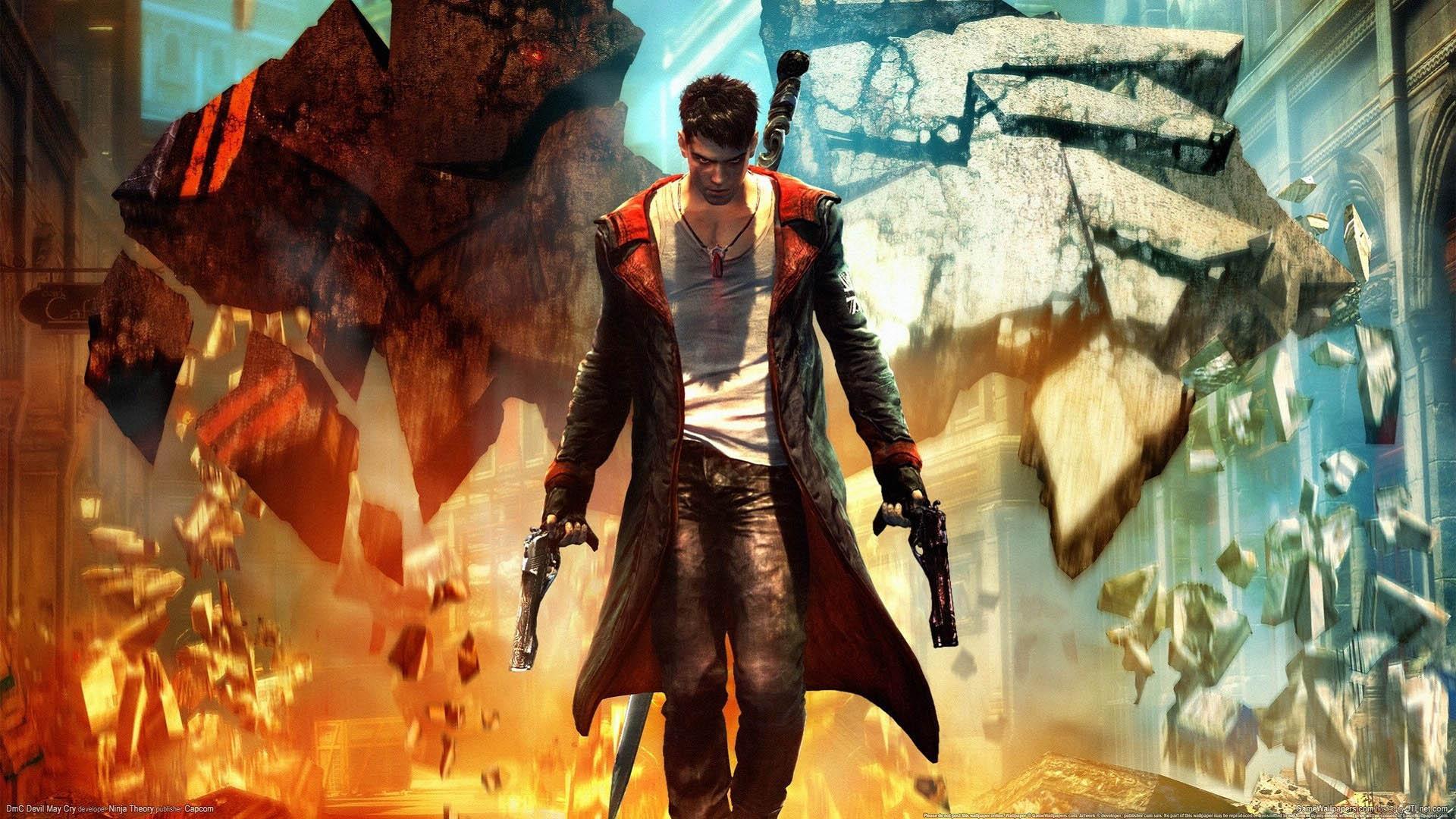 Devil May Cry 5 Orange wallpaper. Devil May Cry 5 Orange stock