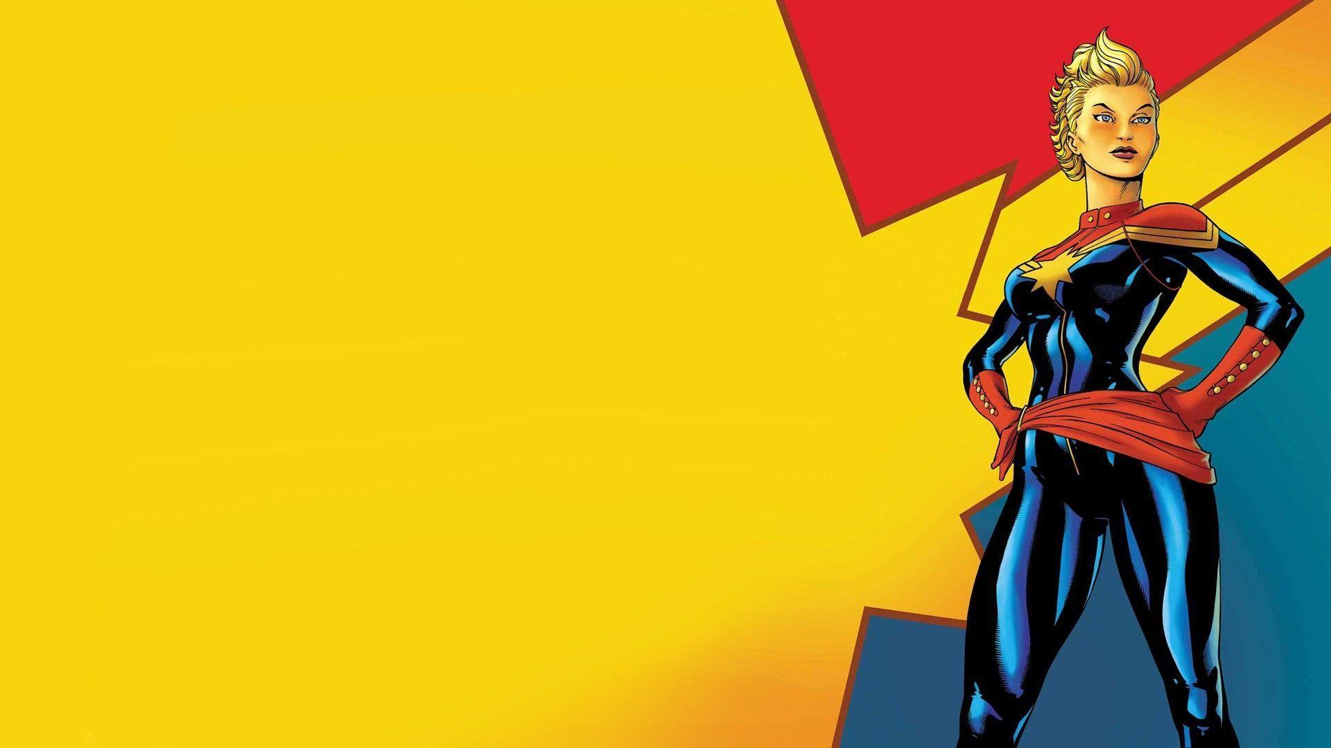 Captain Marvel Desktop Wallpapers on WallpaperDog