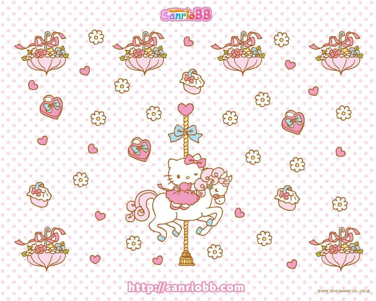 Hello Kitty Spring Wallpapers - Wallpaper Cave