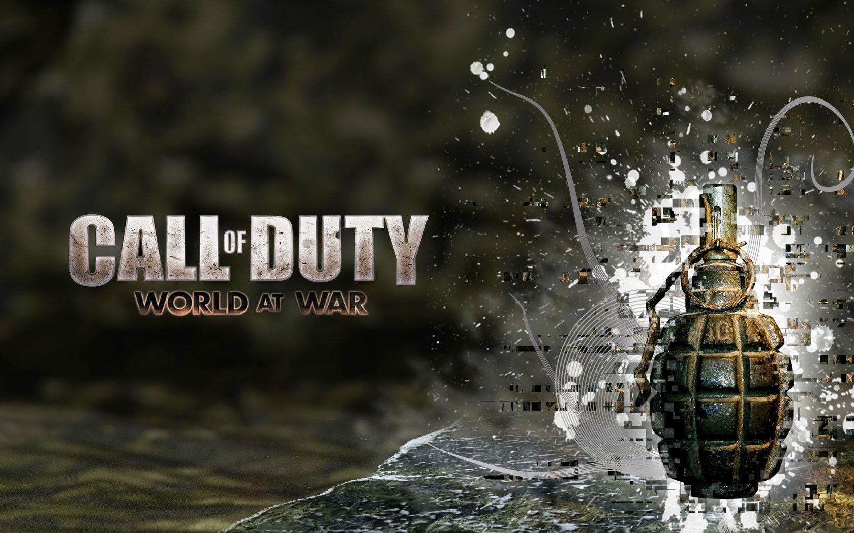 Call Of Duty World At War Grenade Widescreen Wallpaper