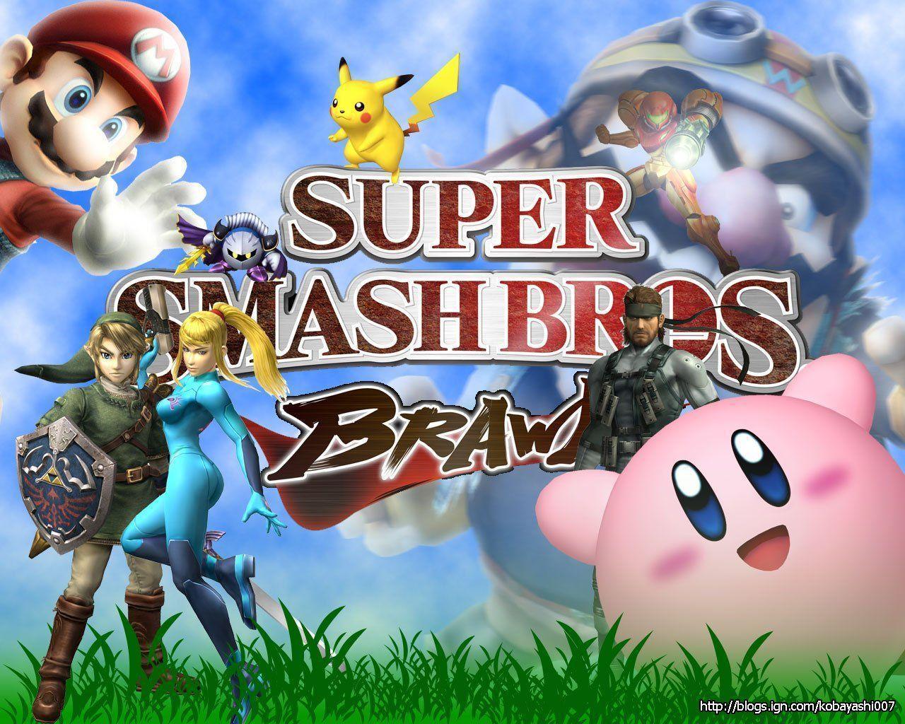 Brawl Wallpaper Smash Bros. Brawl Wallpaper