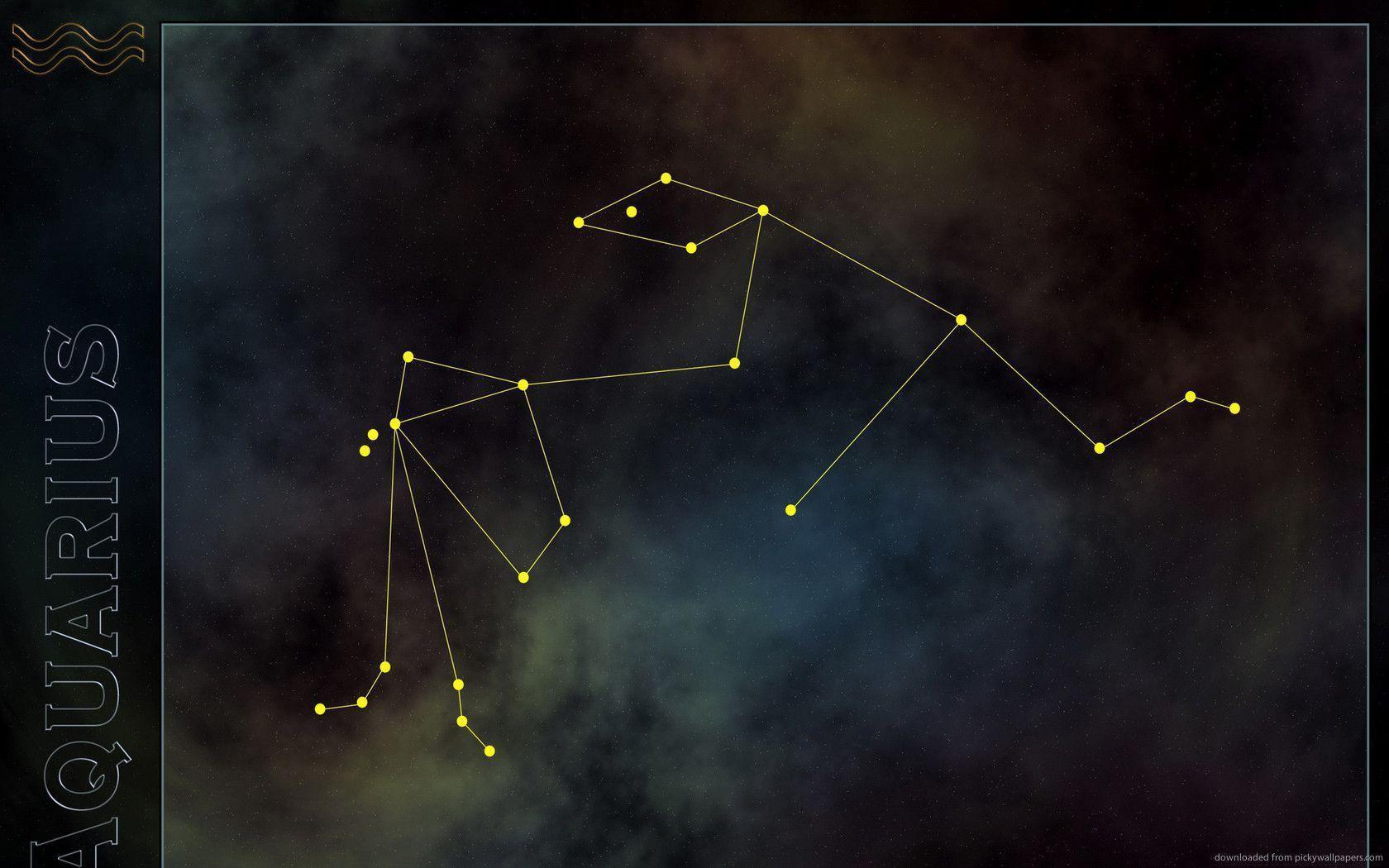Download 1680x1050 Aquarius Constellation Wallpaper