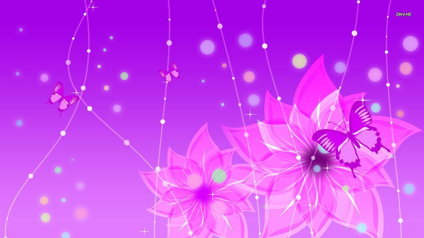 Pink And Purple Flower Backgrounds - Wallpaper Cave