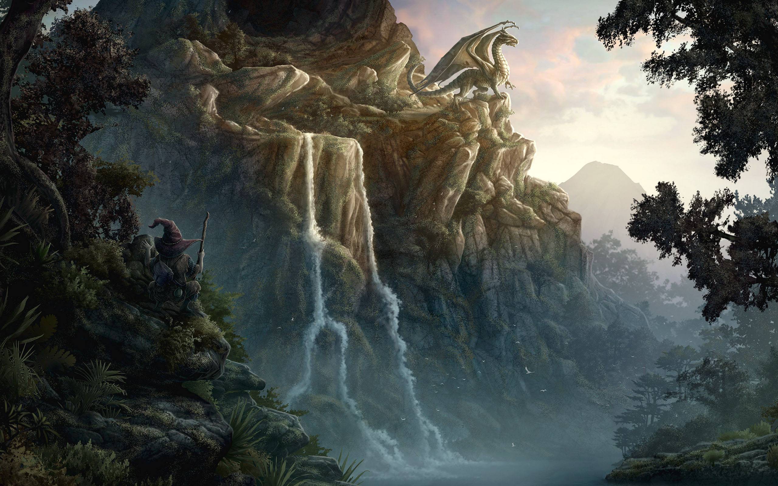 image For > Fantasy Dragon Desktop Wallpaper