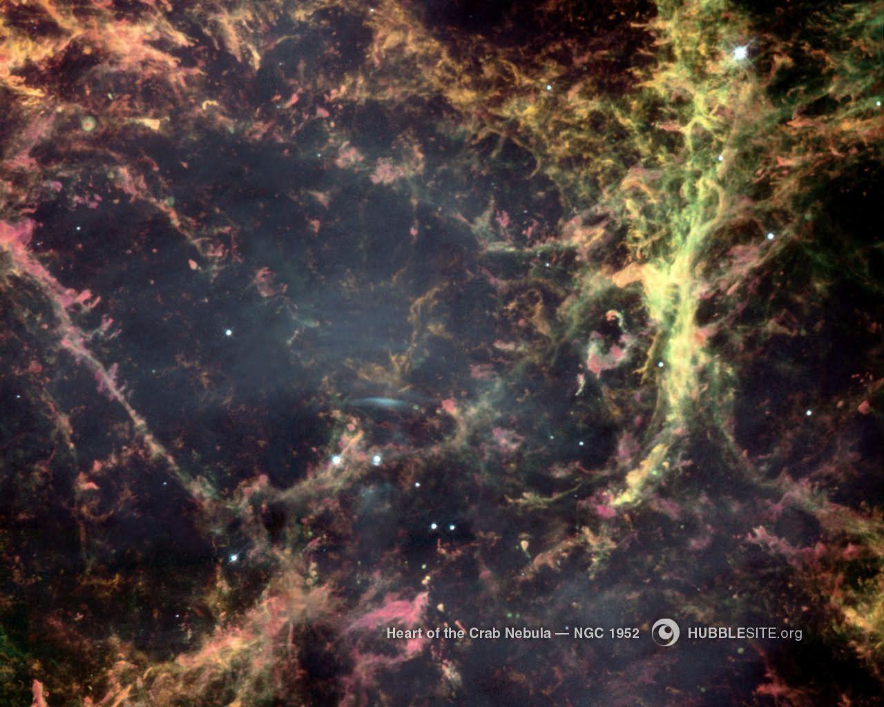 Crab Nebula Hubble 2229 HD Wallpaper in Space