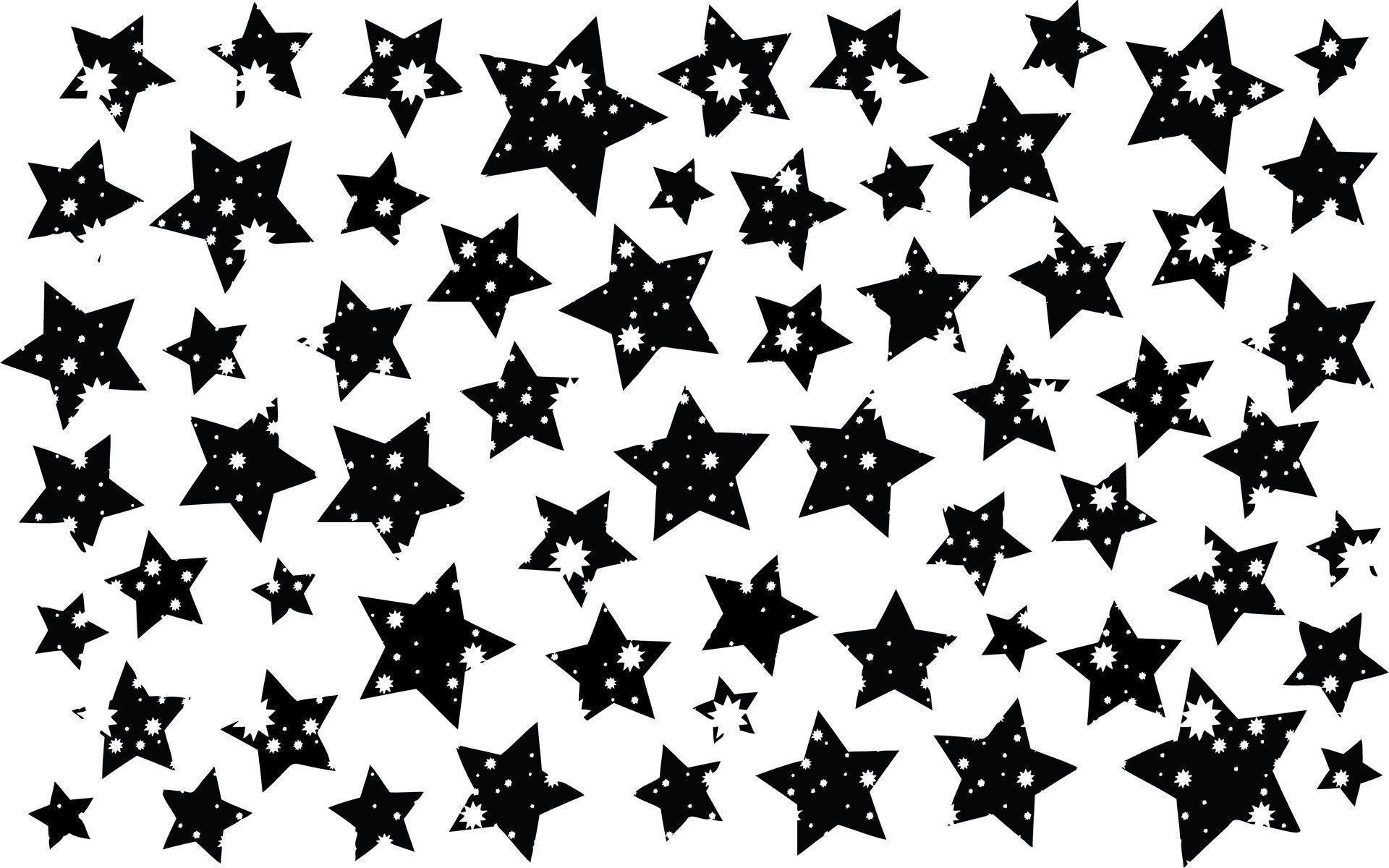 Wallpaper For > White Background With Stars