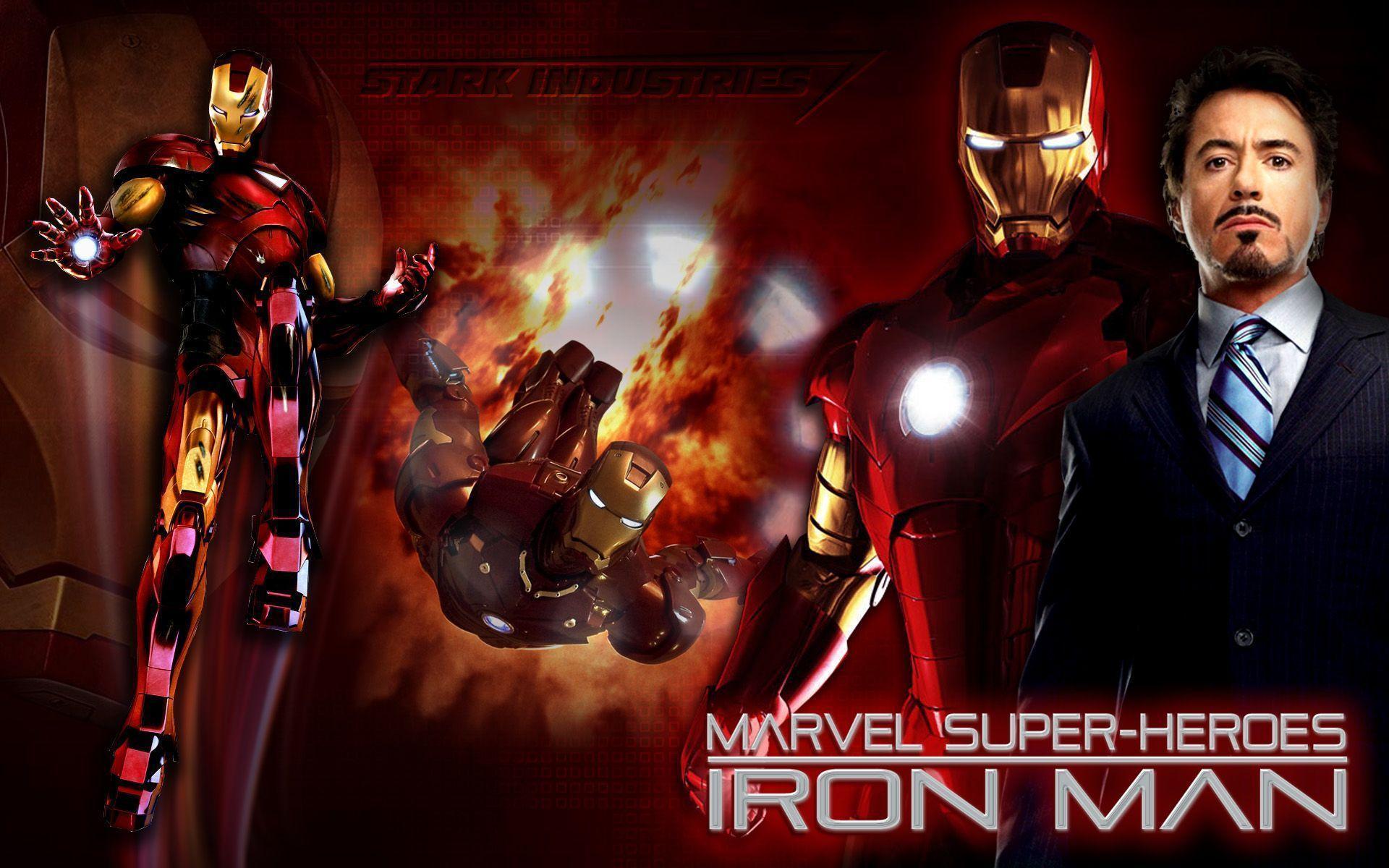 Iron Man Heroes Marvel Wallpaper