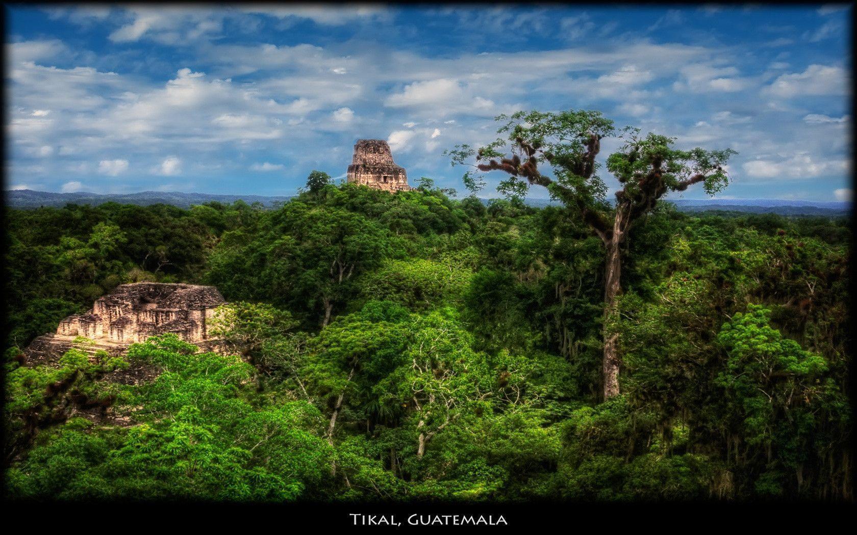 Tikal, Guatemala wallpaper