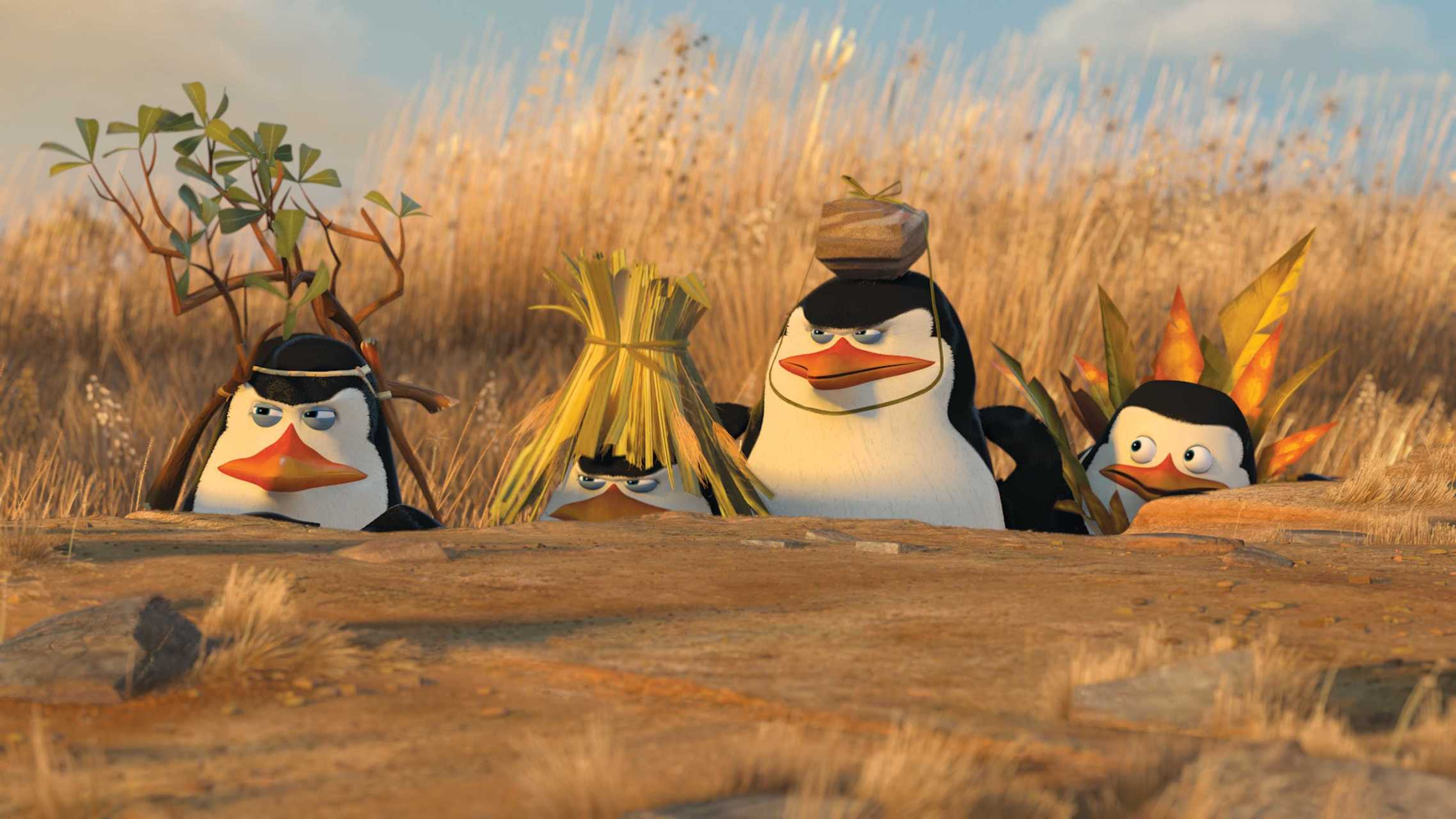 The Penguins of Madagascar Movie Wallpaper for iPhone HD