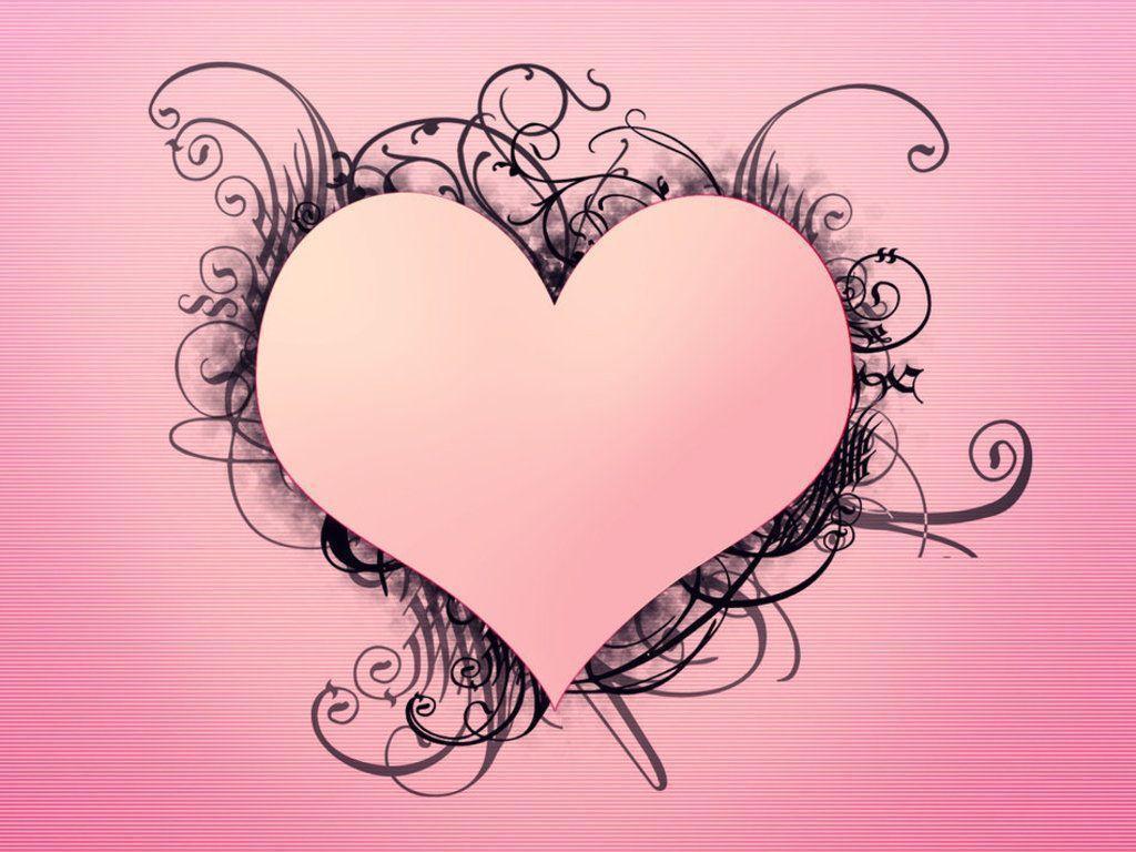  Pink  Love Heart  Backgrounds  Wallpaper  Cave