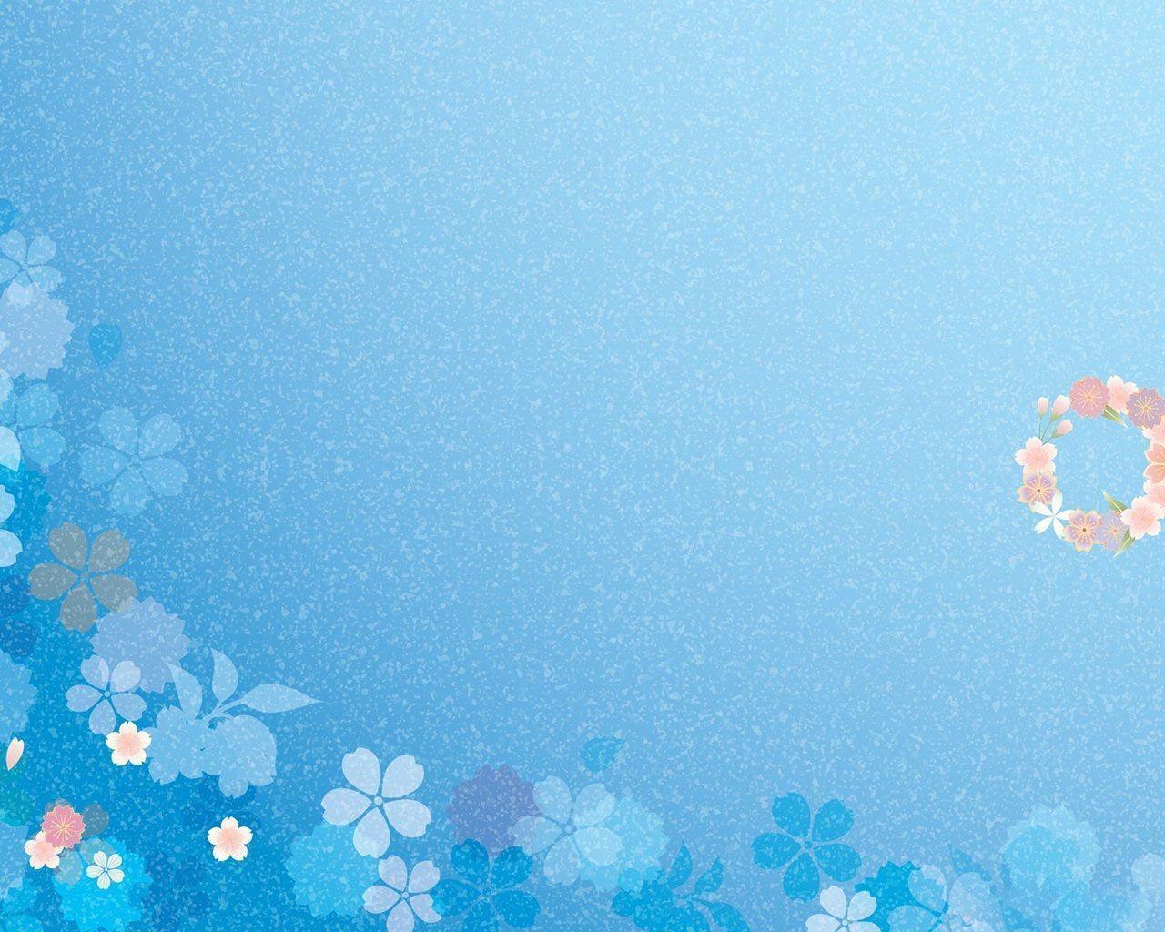 Blue Flower Background. HD Background Point